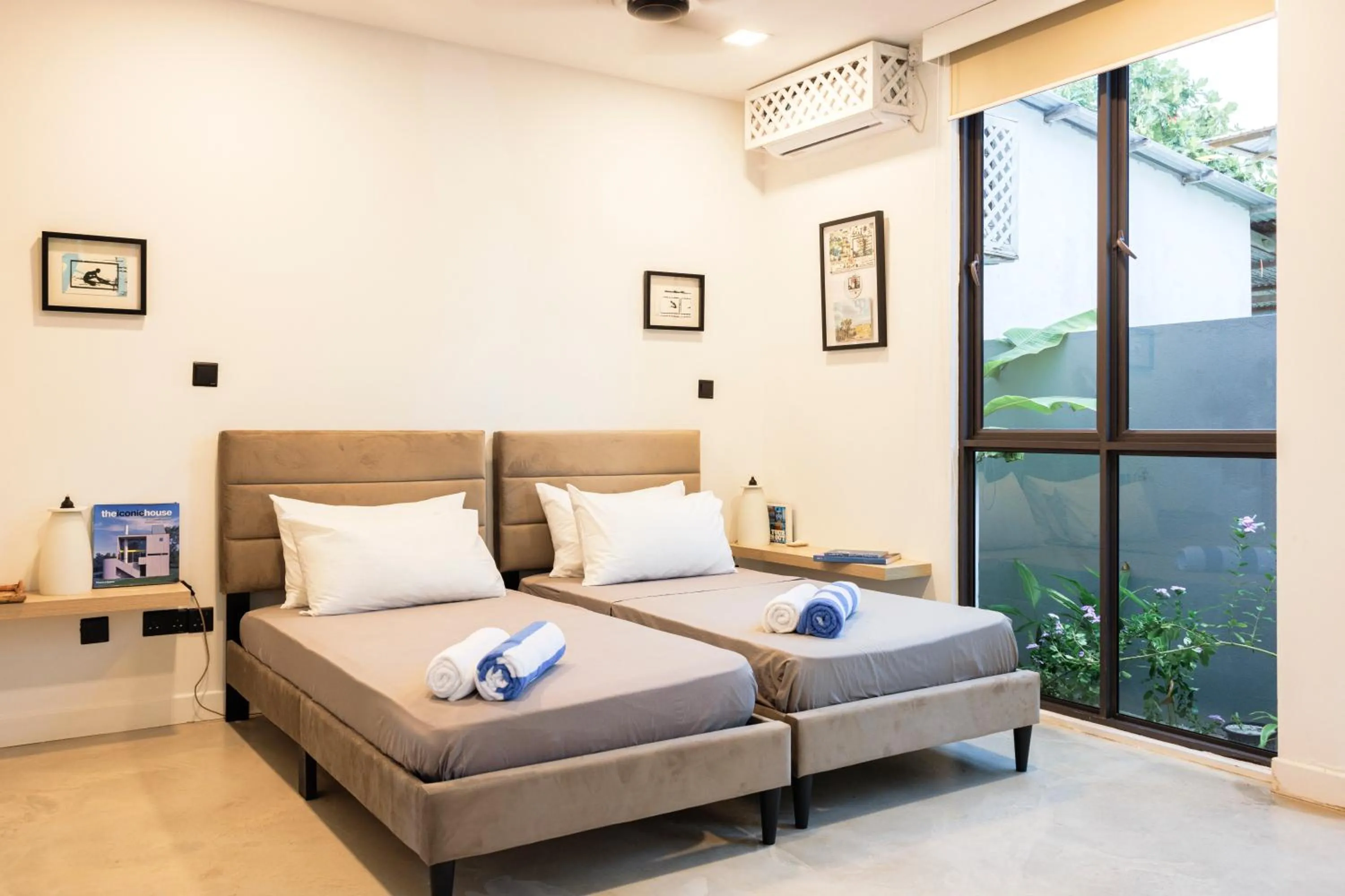 Bed in EQ SURF RETREAT