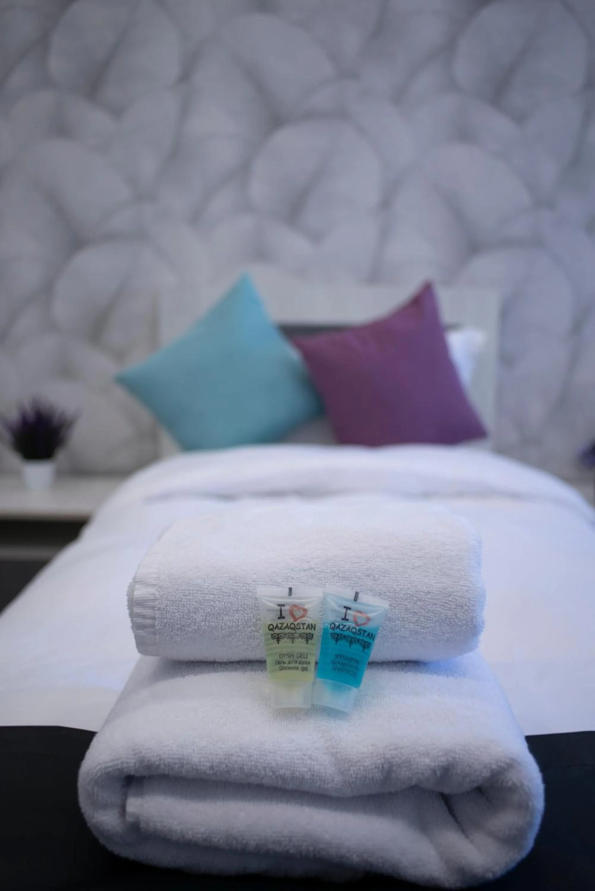 Bed in Tengri Hotel