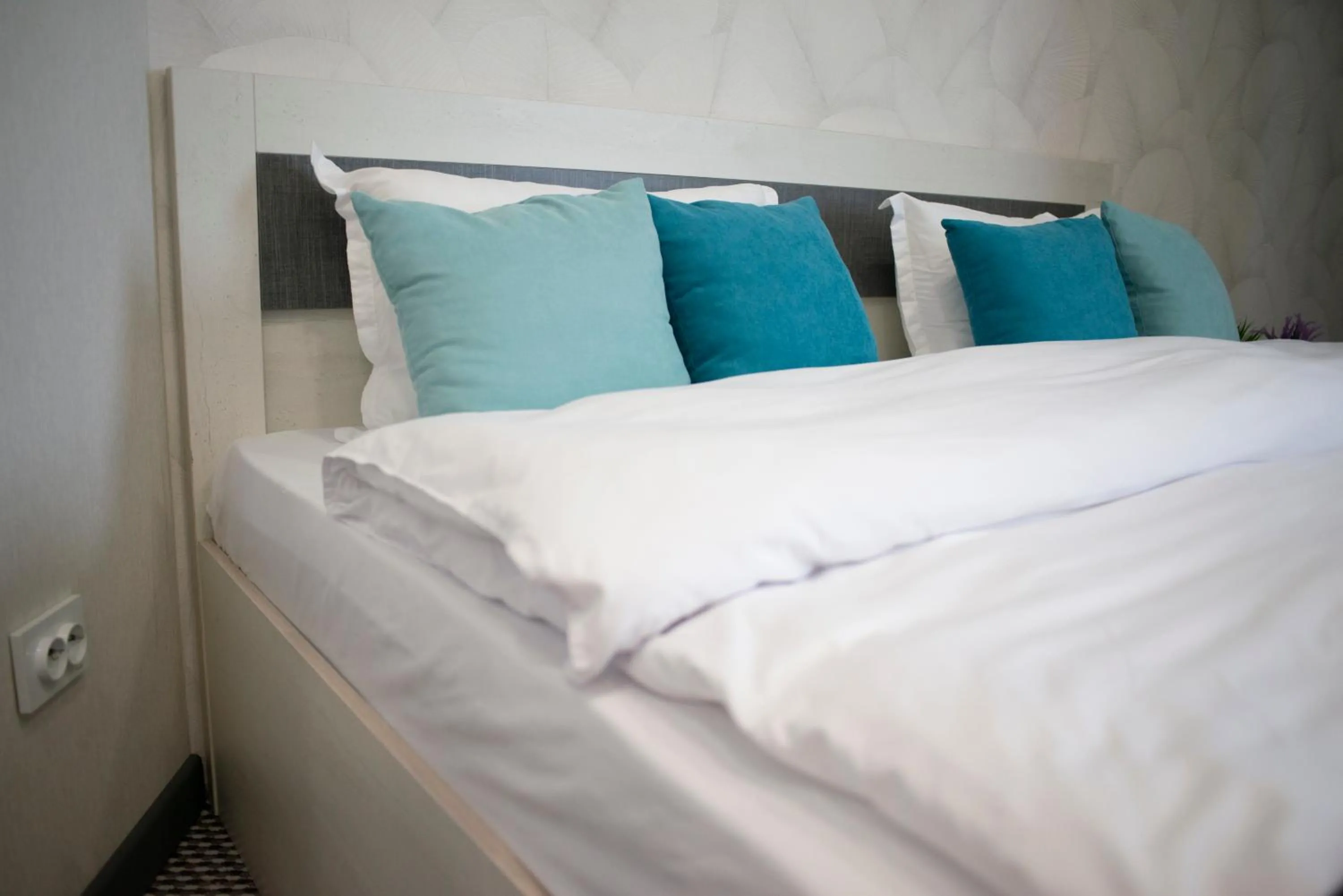 Bed in Tengri Hotel