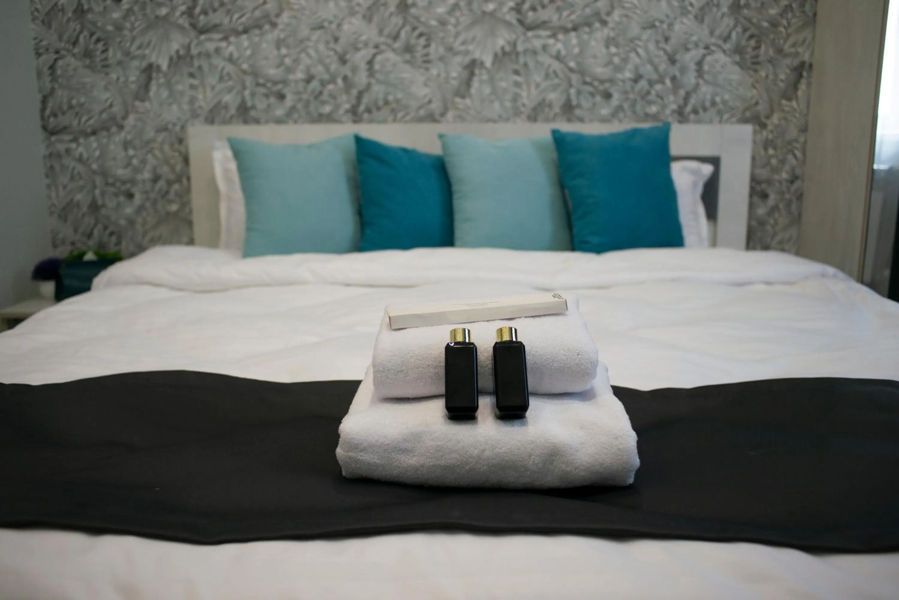 Bed in Tengri Hotel