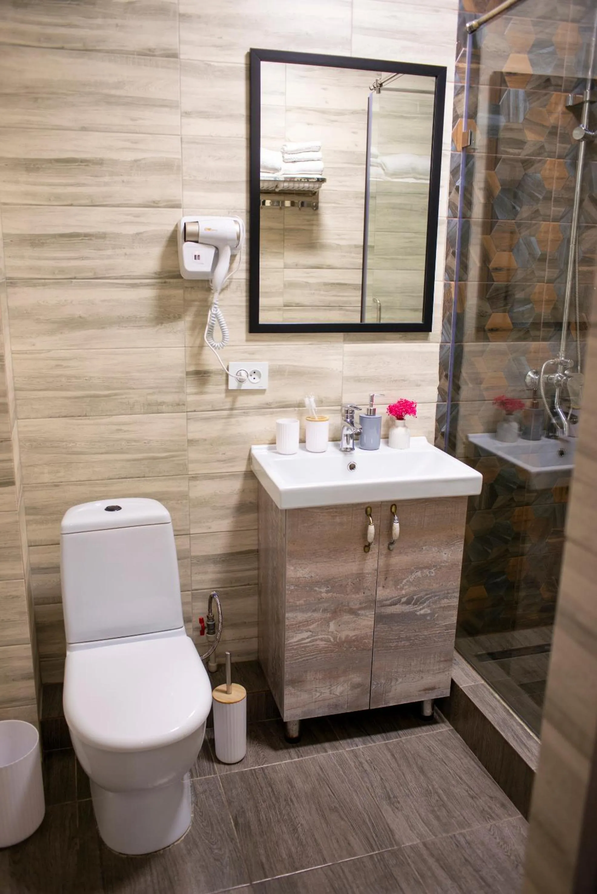 Bathroom in Tengri Hotel