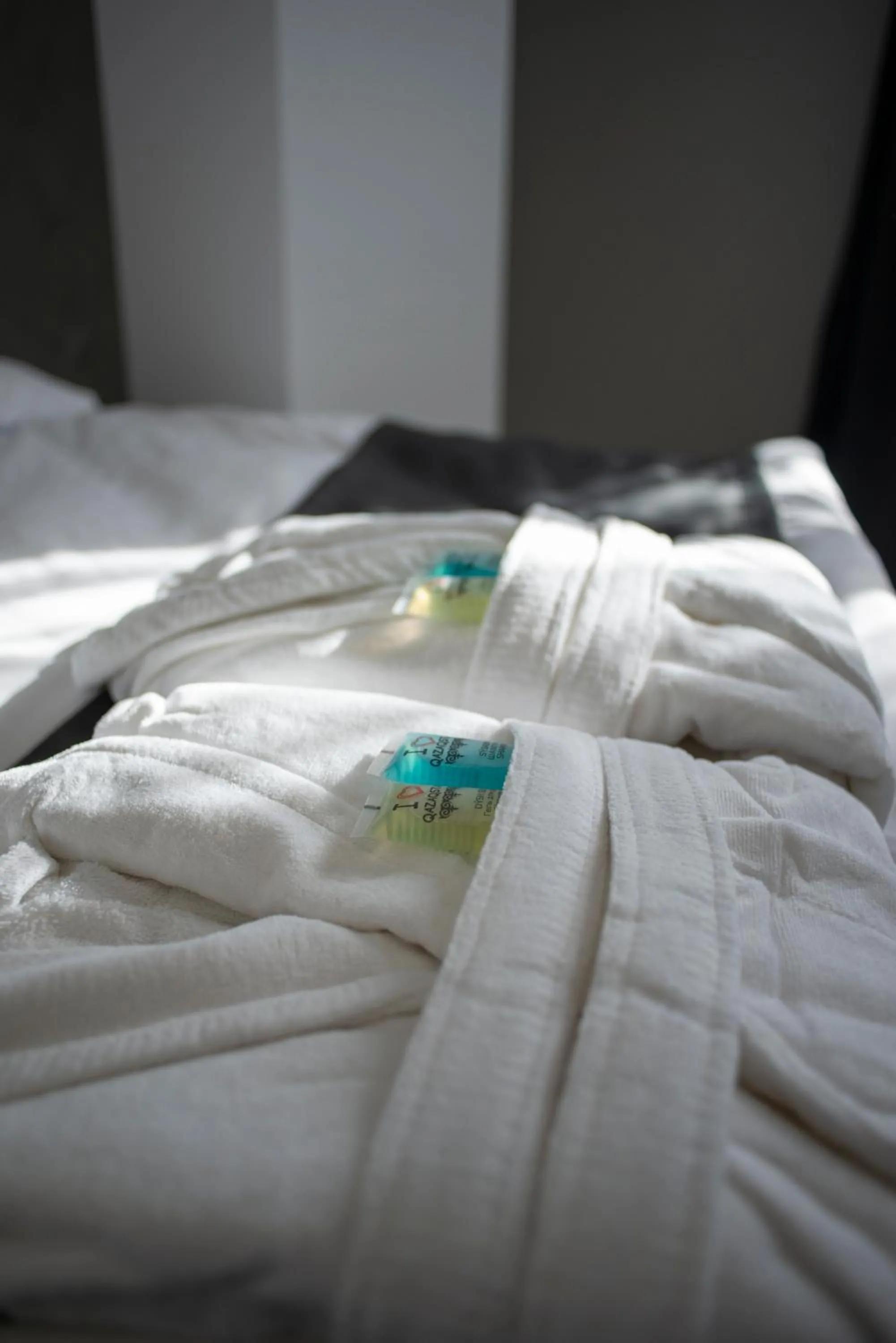 Bed in Tengri Hotel