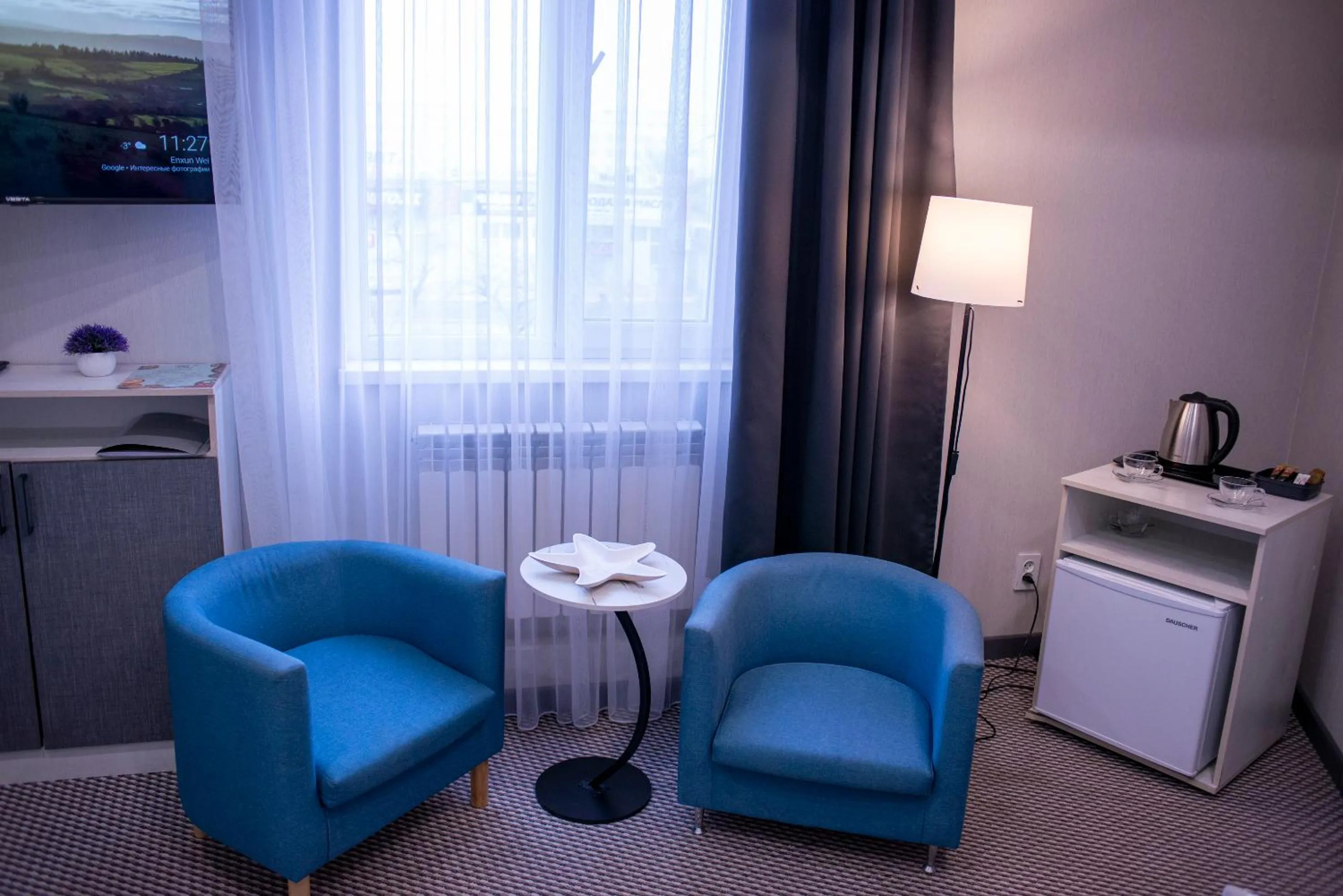 Seating area in Tengri Hotel