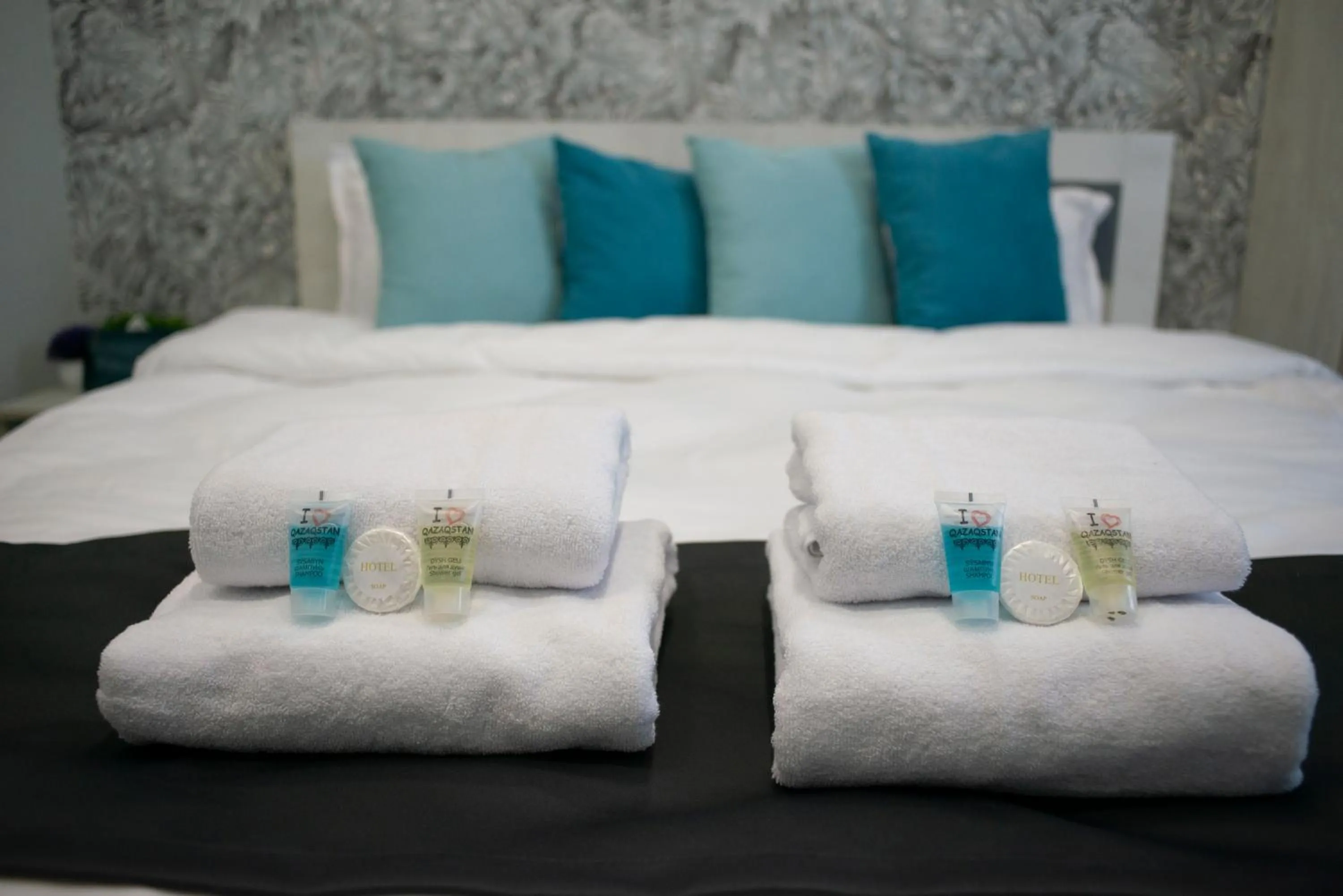 Bed in Tengri Hotel