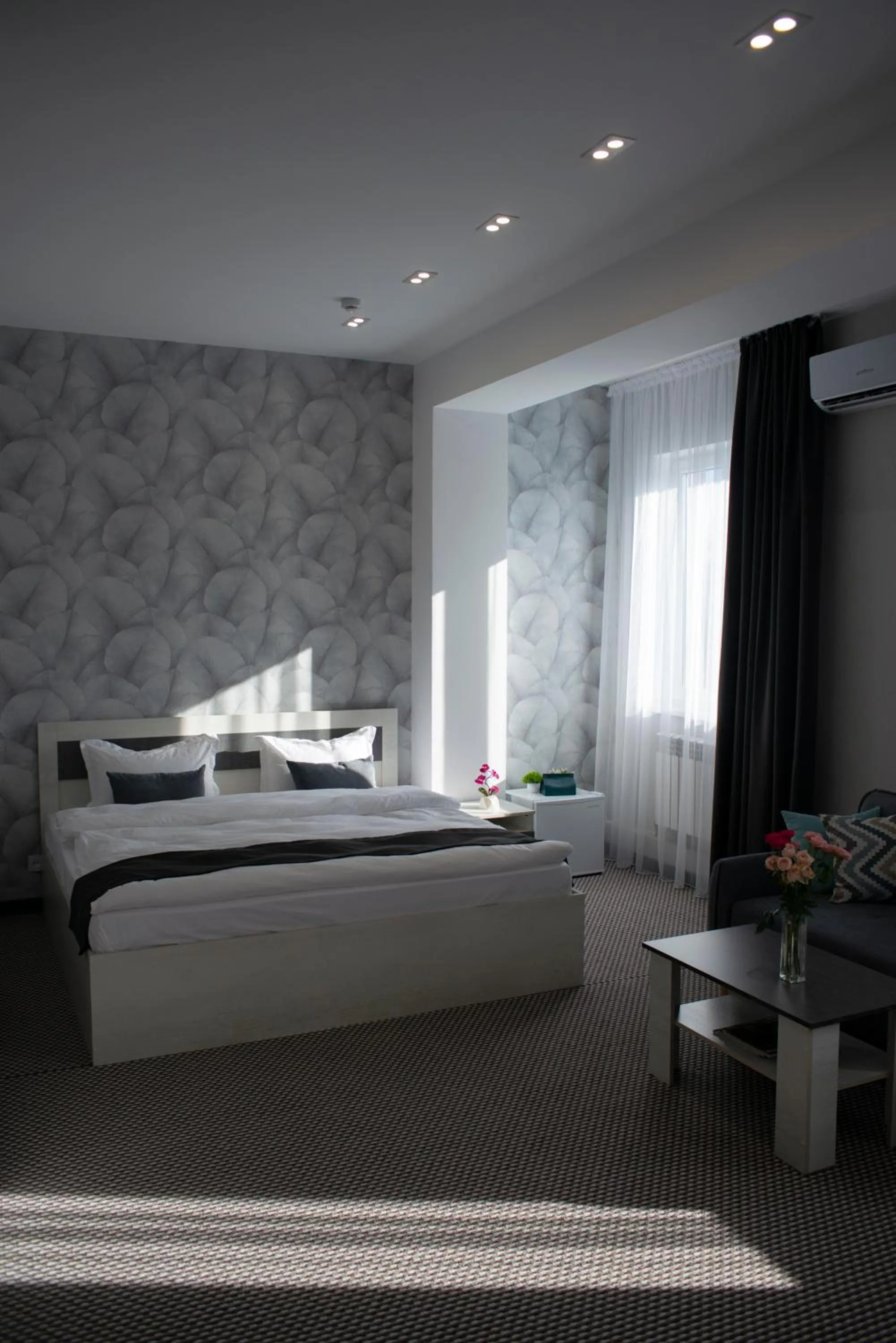 Bed in Tengri Hotel
