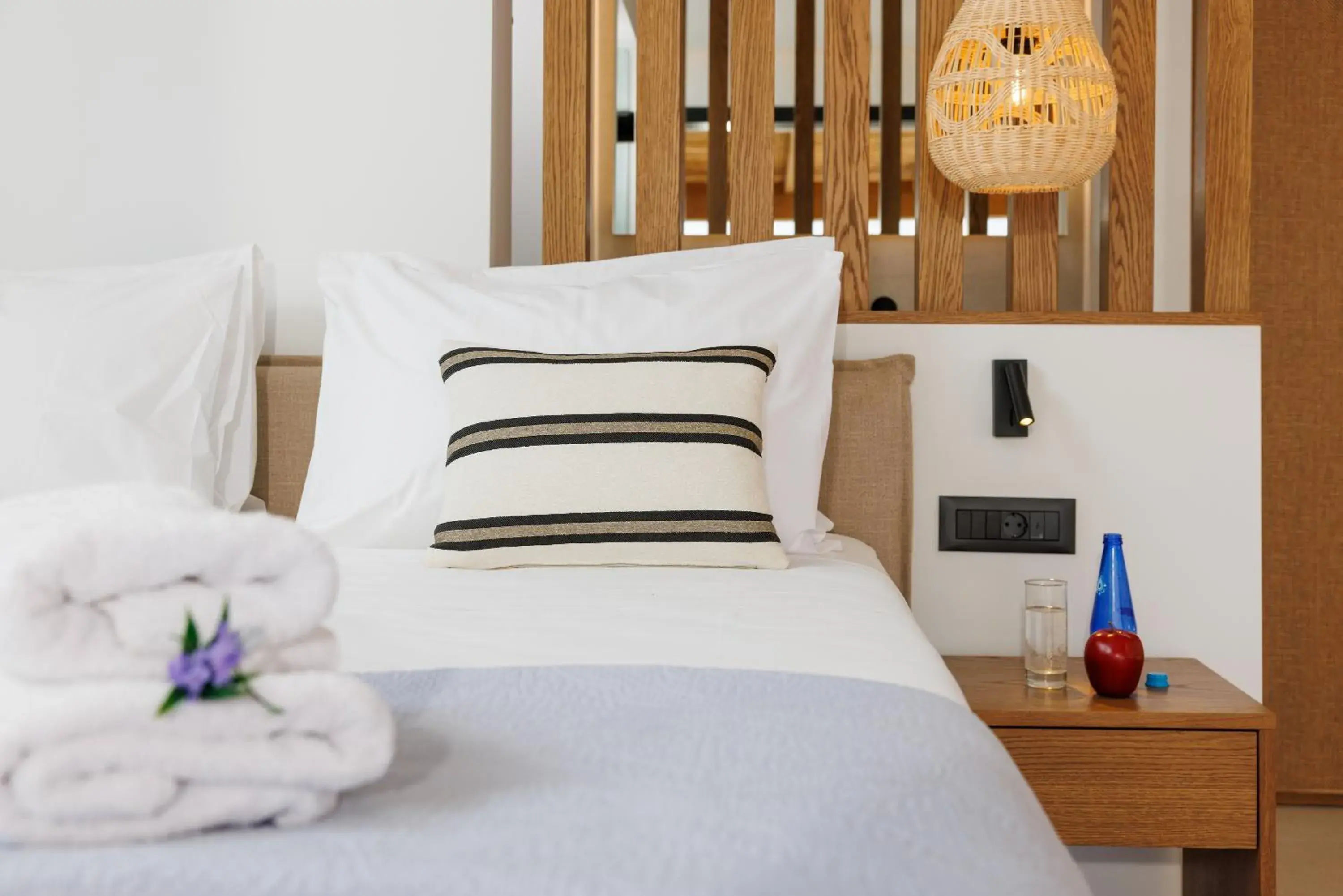 Bed in Deos Luxury Suites - Adults Only Bed in Deos Luxury Suites - Adults Only