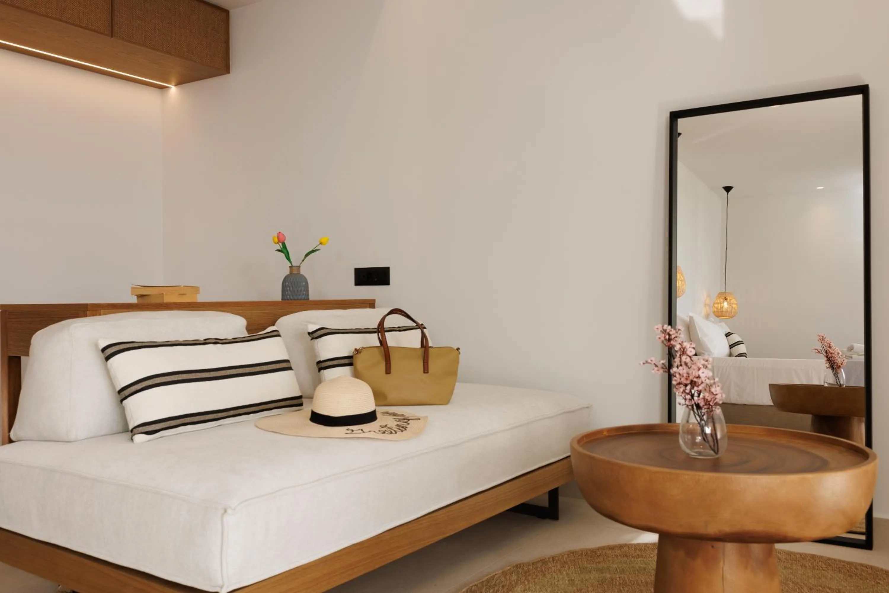 Bed in Deos Luxury Suites - Adults Only