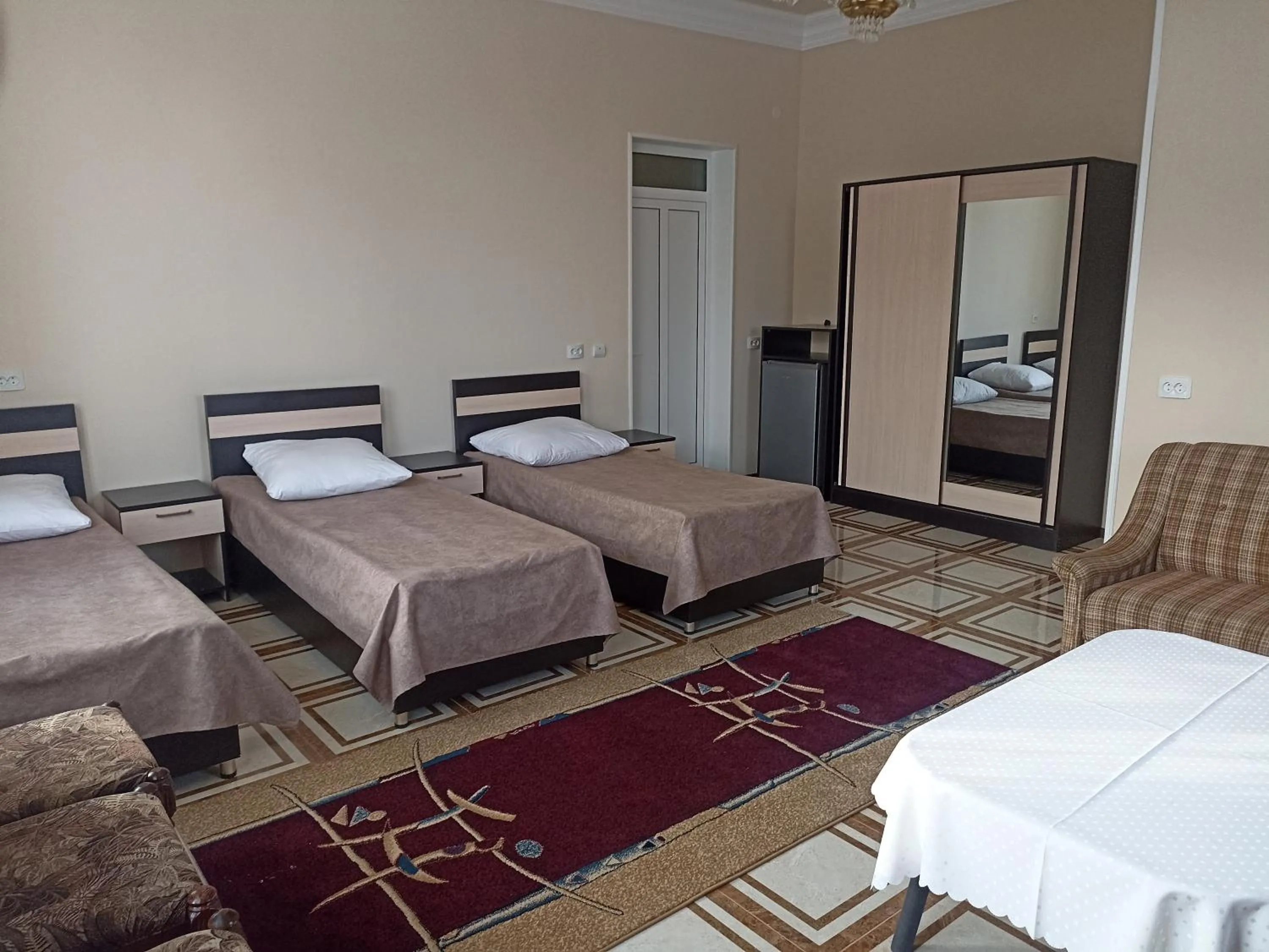 Bed in Erazank Hotel