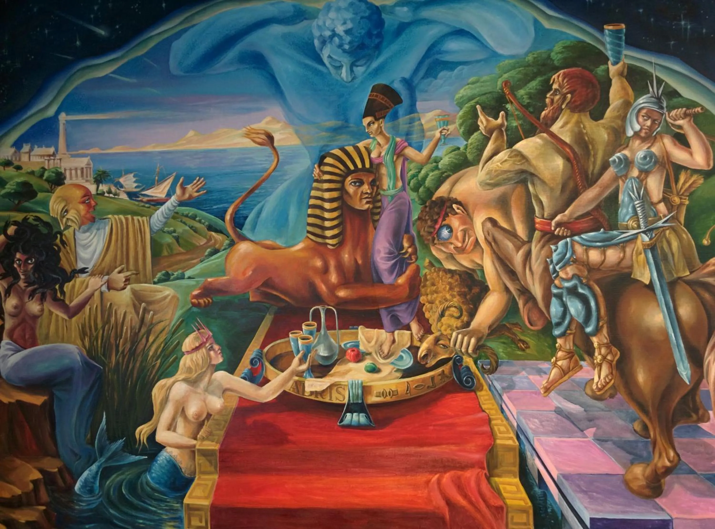 Decorative detail in Erazank Hotel