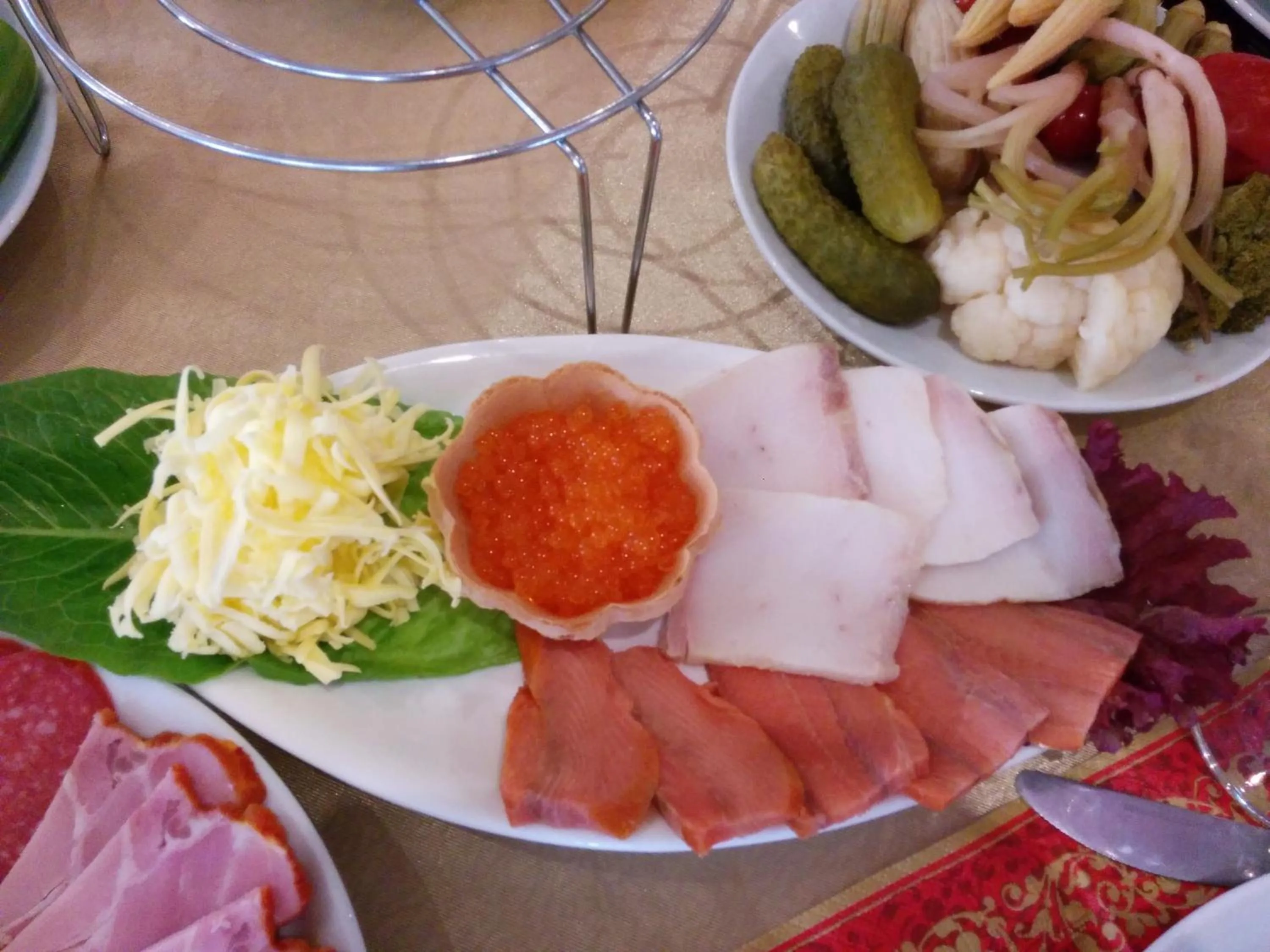Food close-up in Erazank Hotel