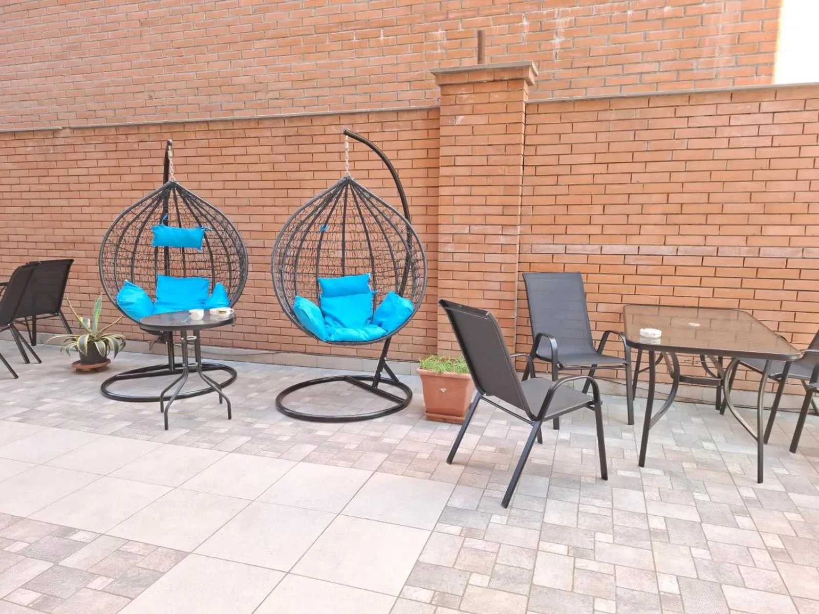 Patio in Red Fox Guesthouse