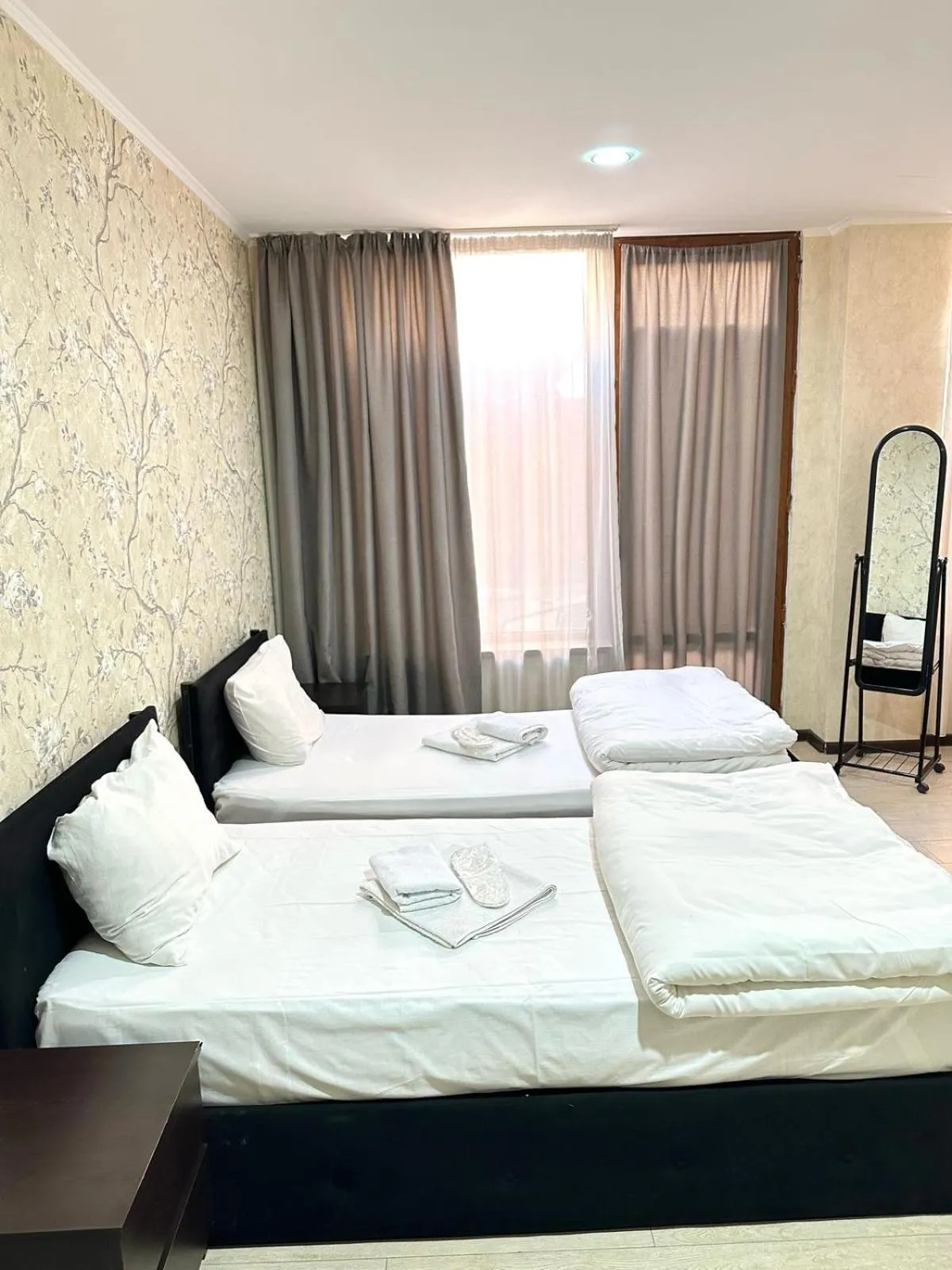 Bed in Red Fox Guesthouse