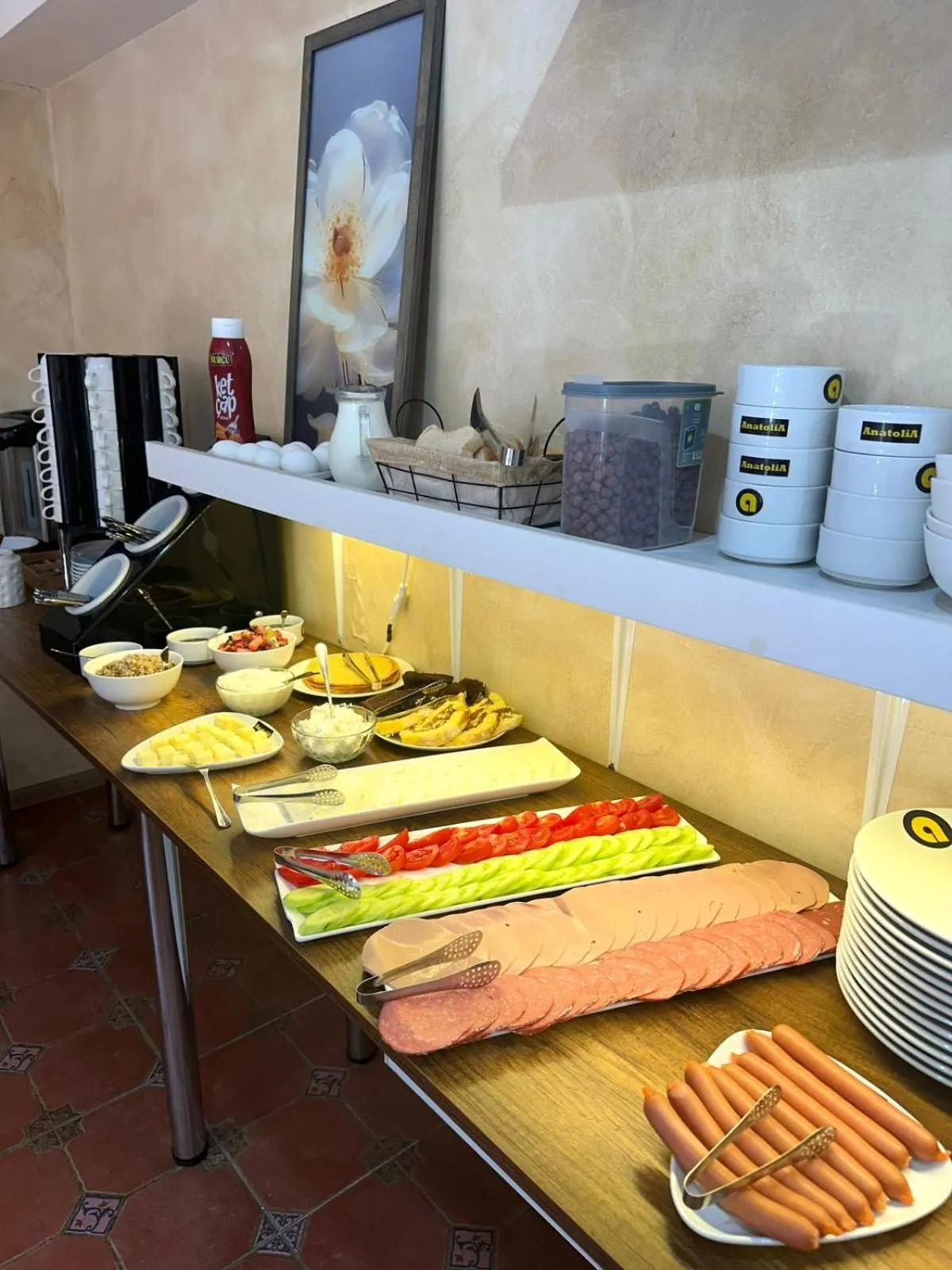 Food and drinks in Hotel Alaverdi Palace