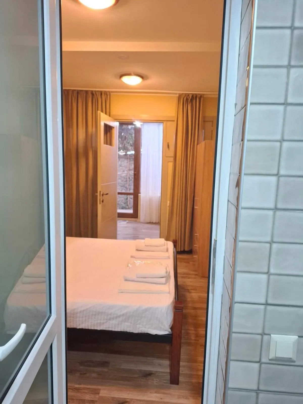 Bed in Hotel Alaverdi Palace