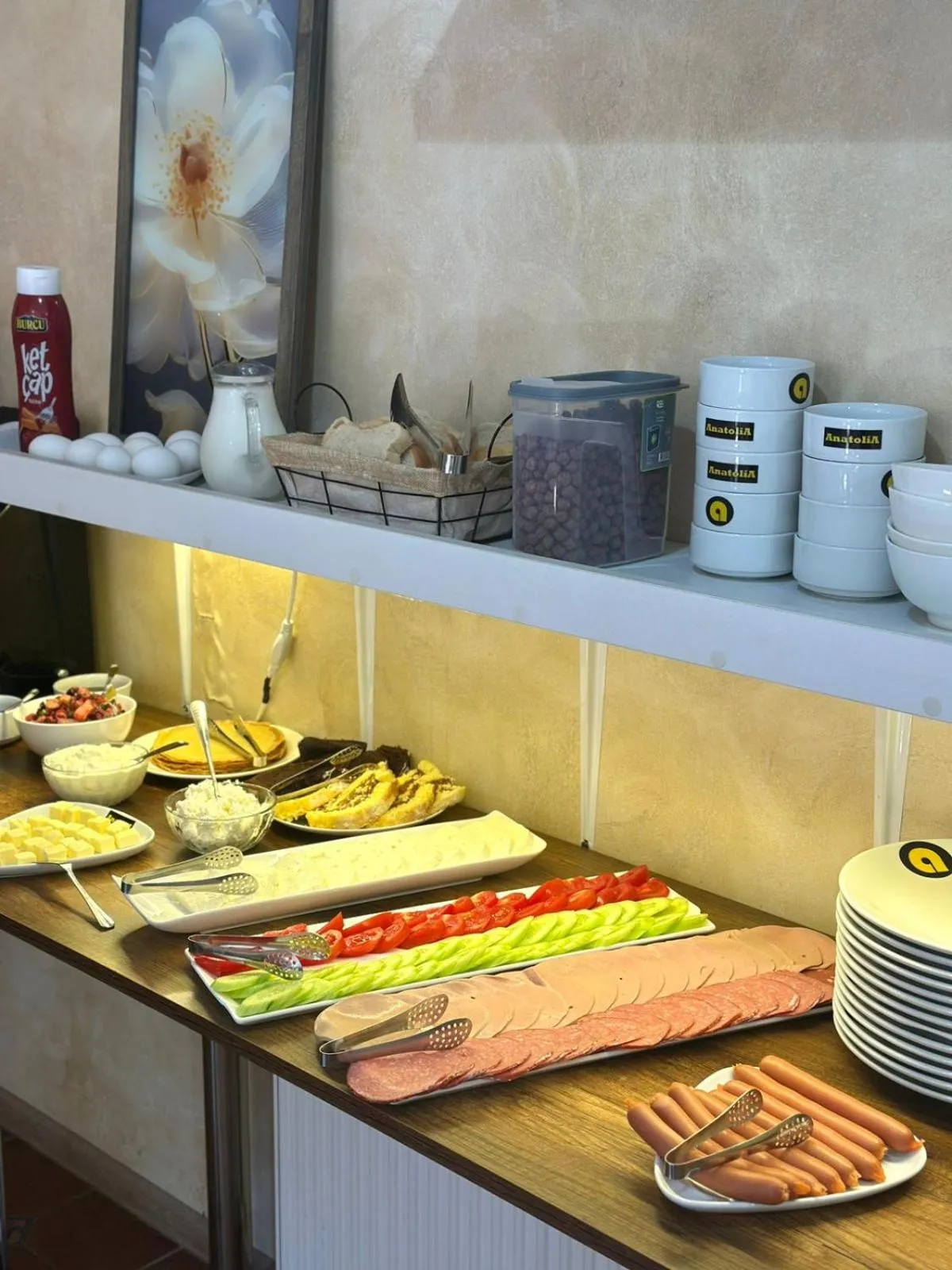 Kitchen or kitchenette in Hotel Alaverdi Palace