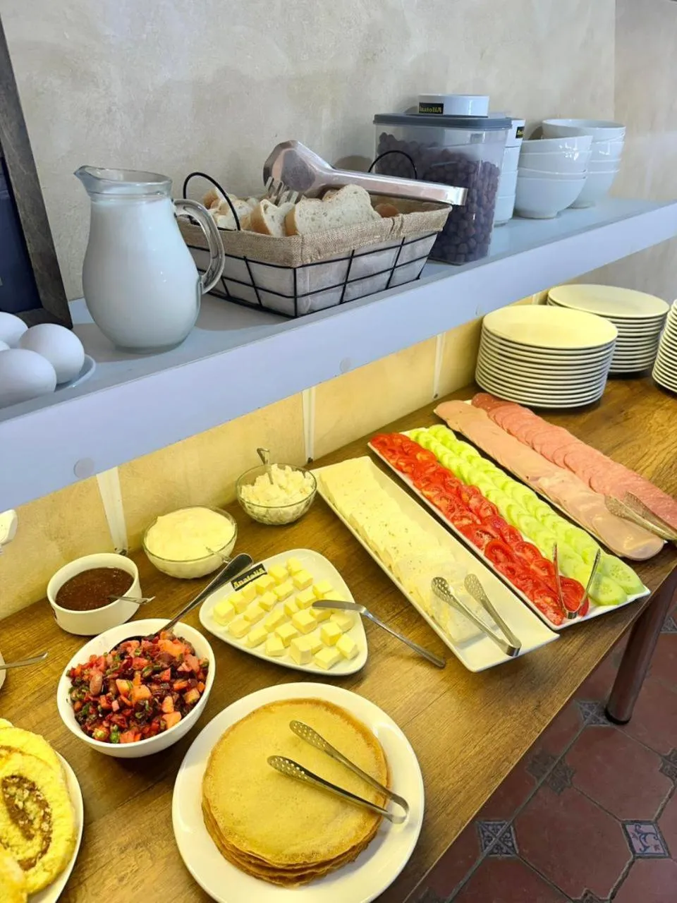 Food and drinks in Hotel Alaverdi Palace
