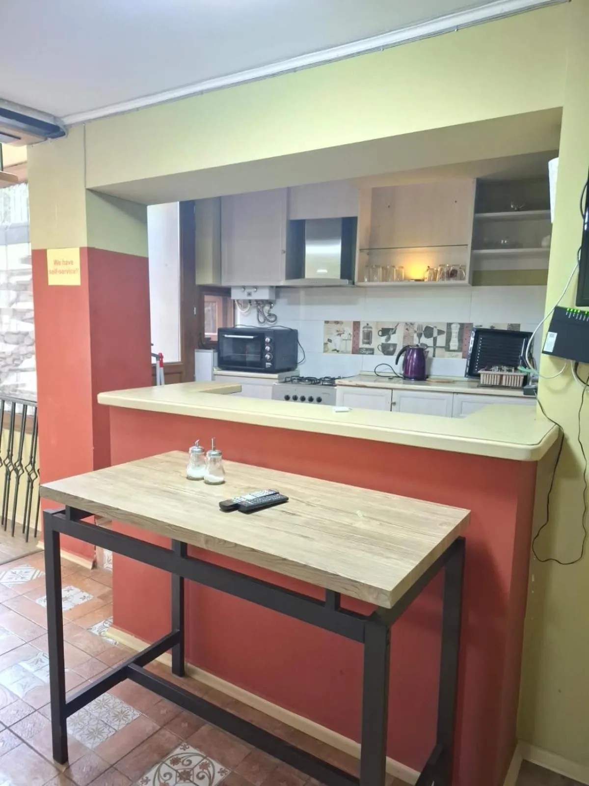 Kitchen or kitchenette in Hotel Alaverdi Palace