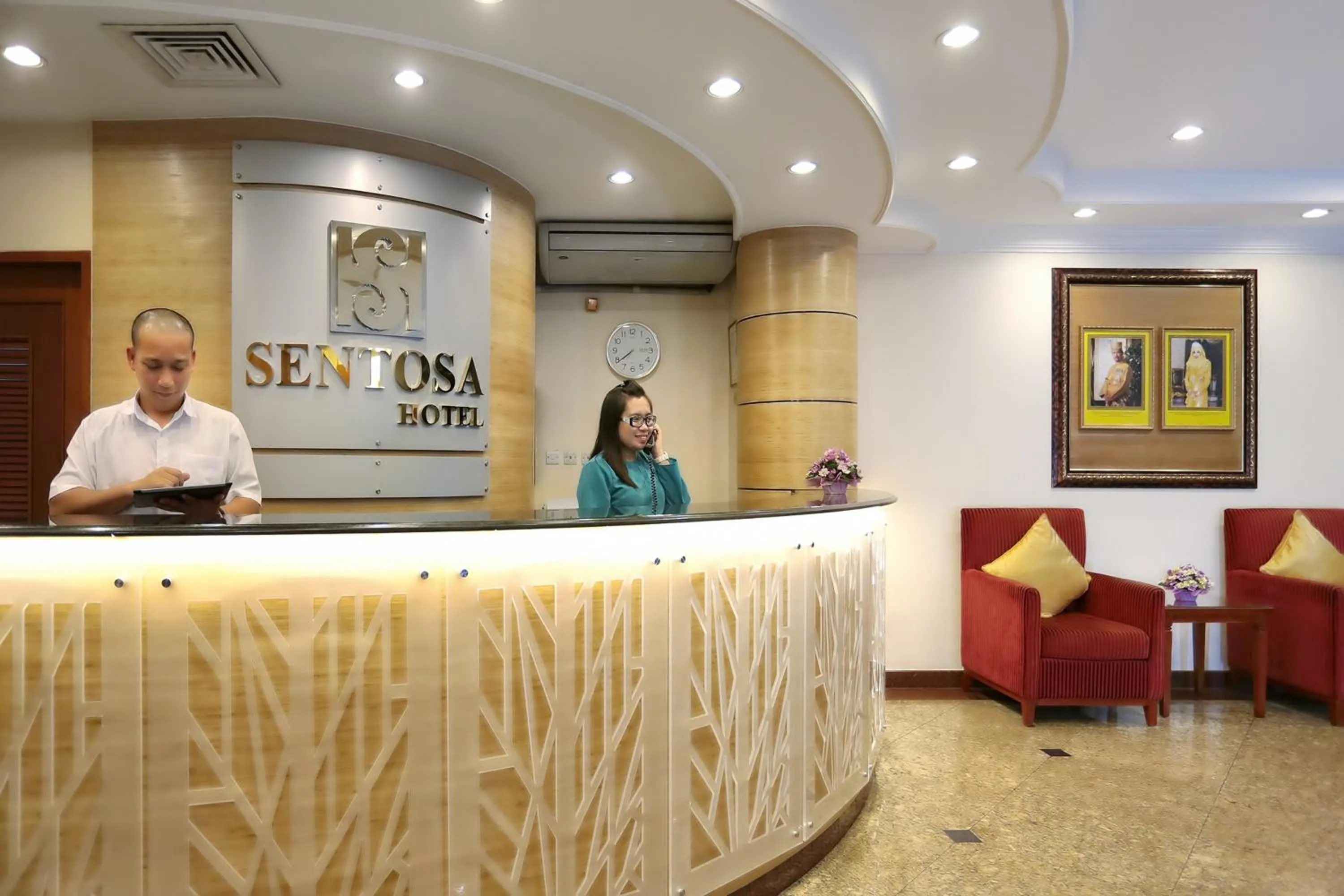 Lobby or reception in Hotel Sentosa