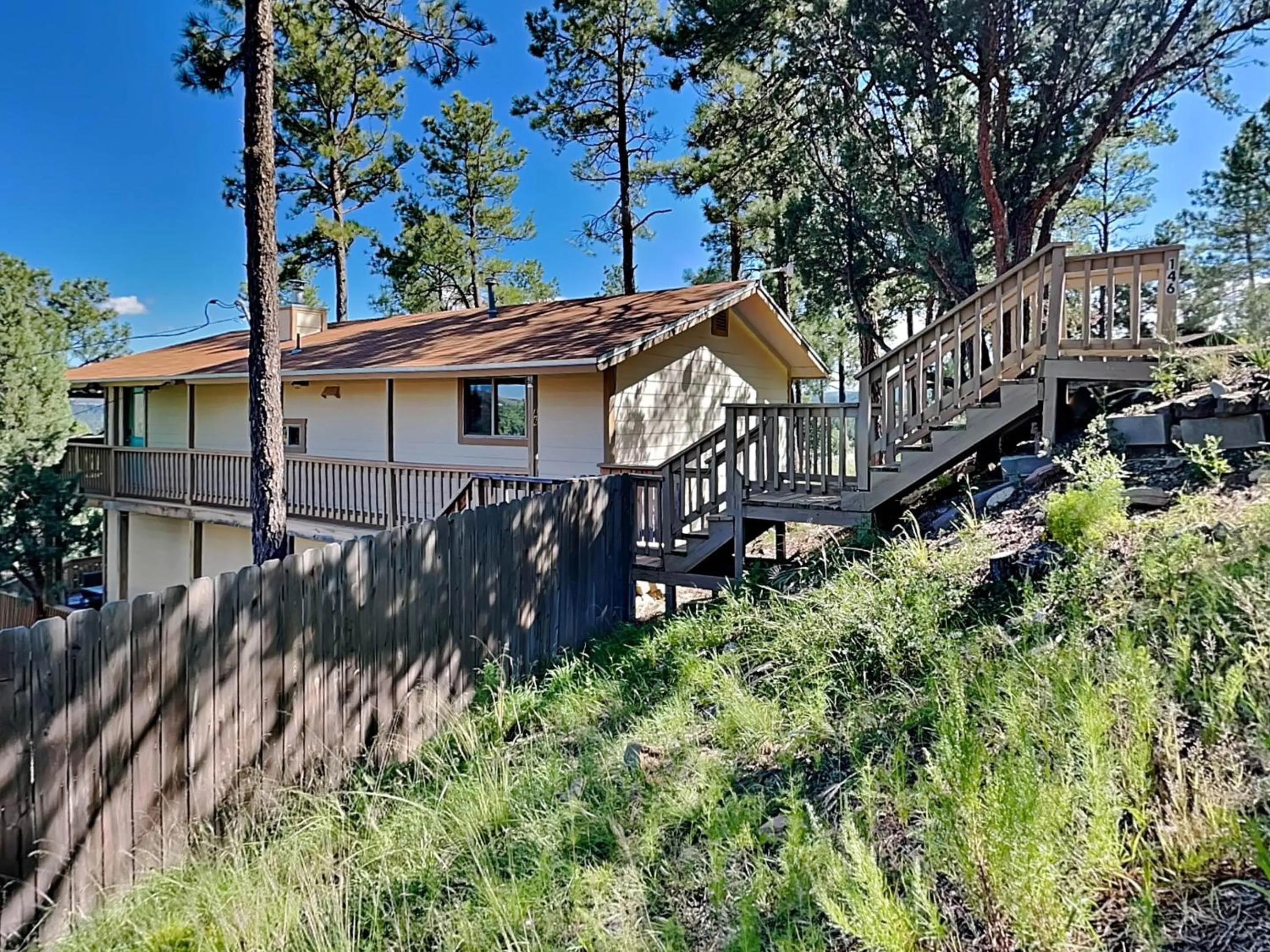 Property building in Ponderosa Paradise