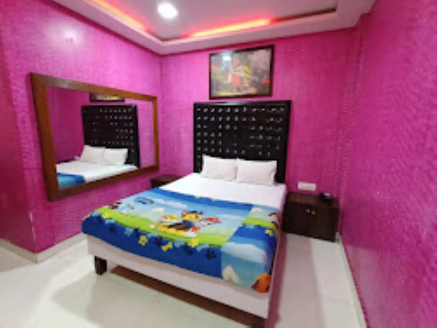 Bed in White Sand Resort Manori Mumbai