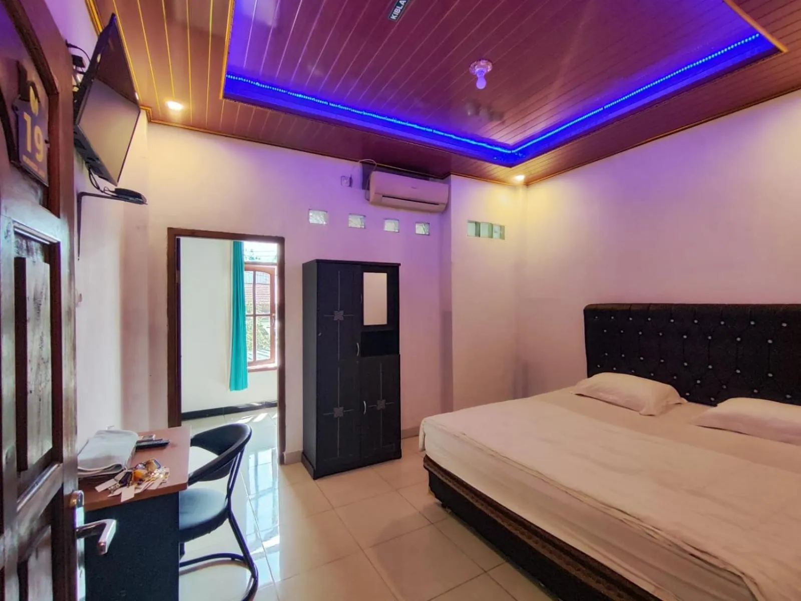 Bed in Penginapan Nurmega jaya