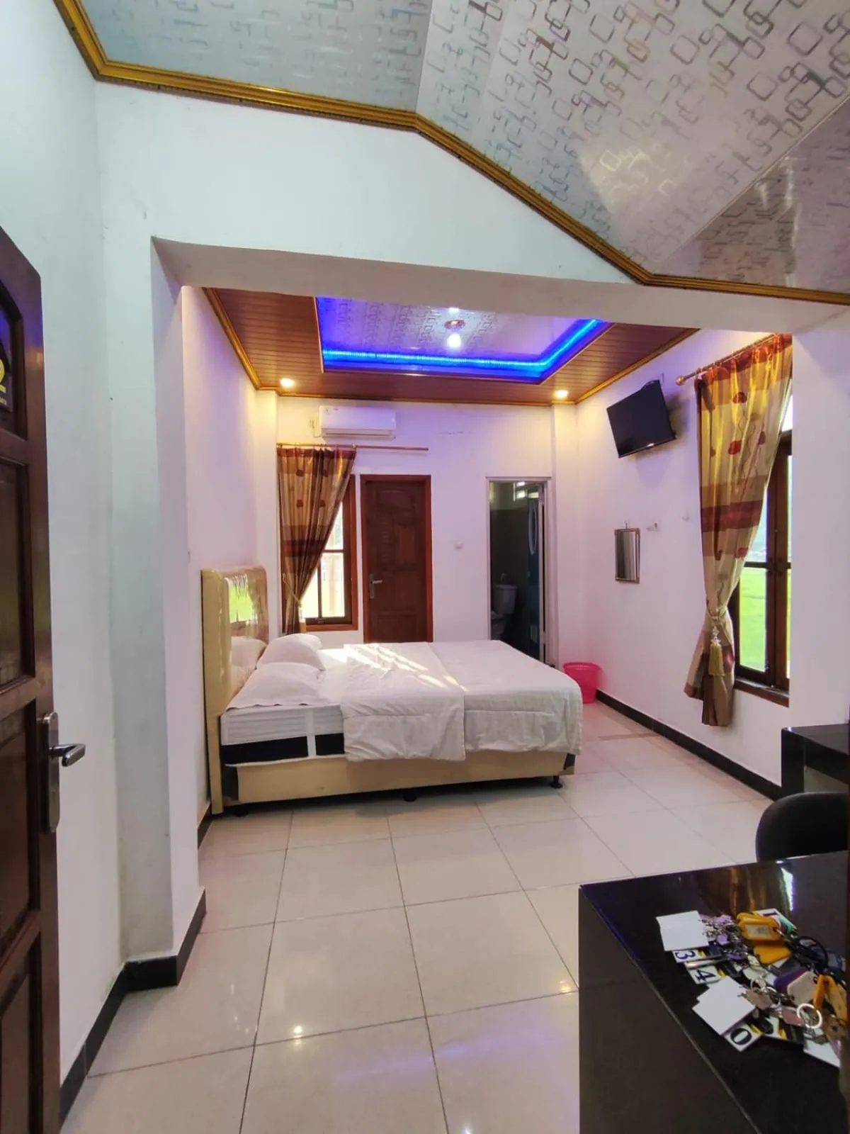 Bed in Penginapan Nurmega jaya