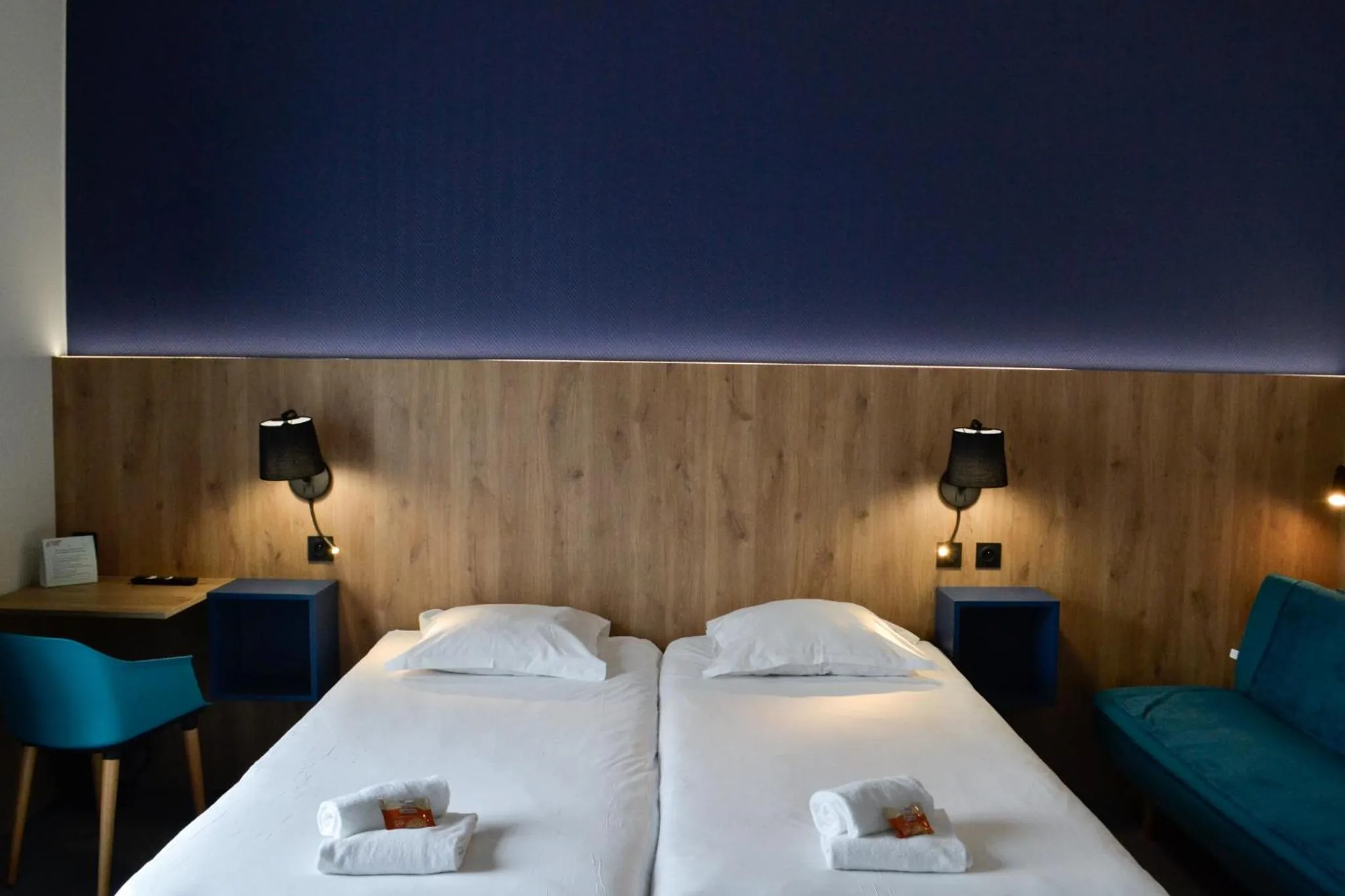 Bedroom, Bed in Villages Clubs du Soleil - LA BAULE