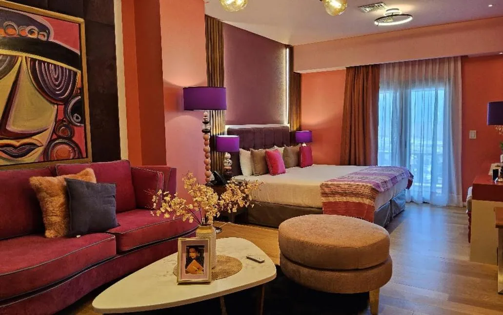 Bed in HOTEL KONKE MAR DEL PLATA