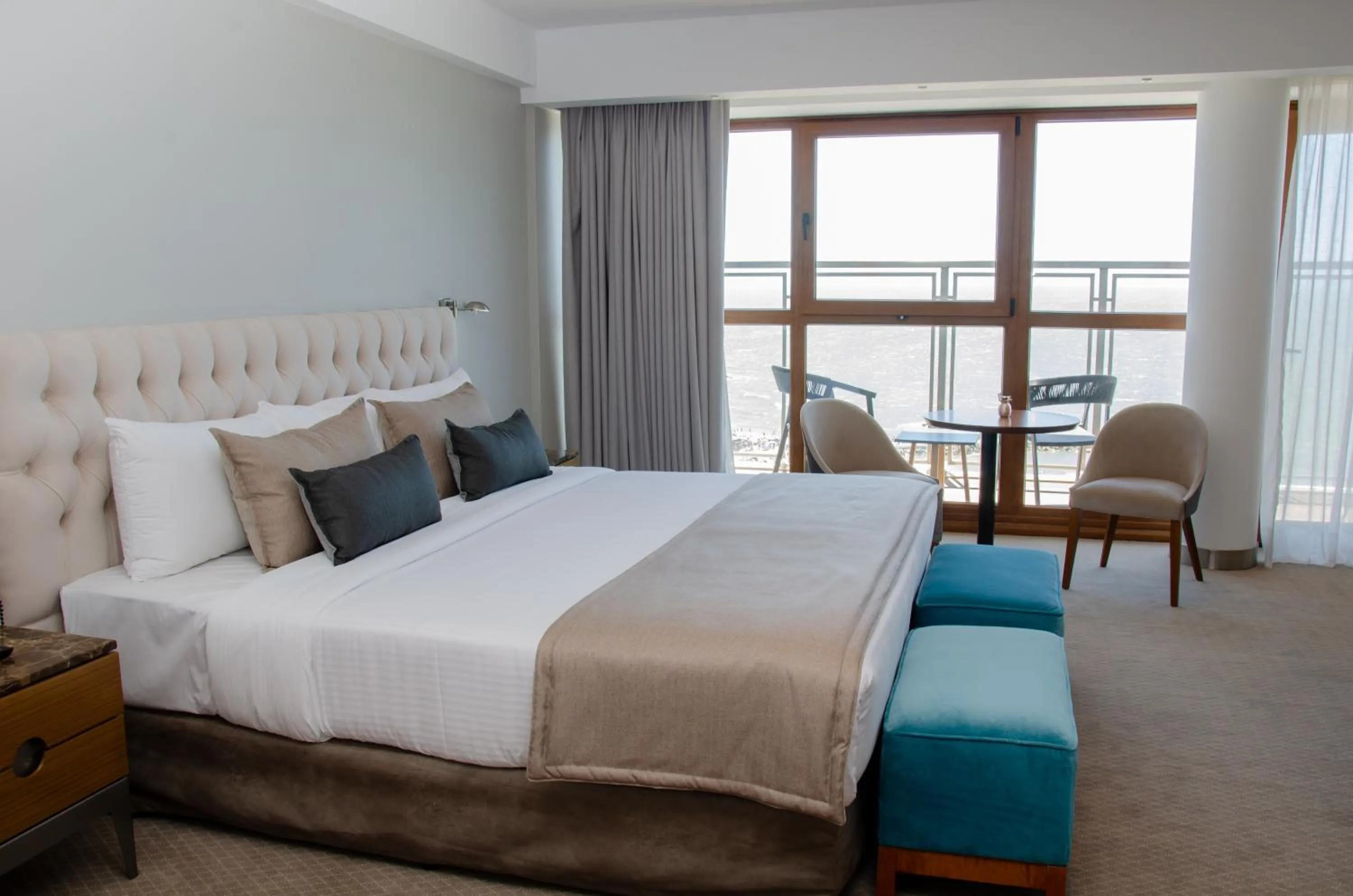 Bed in HOTEL KONKE MAR DEL PLATA