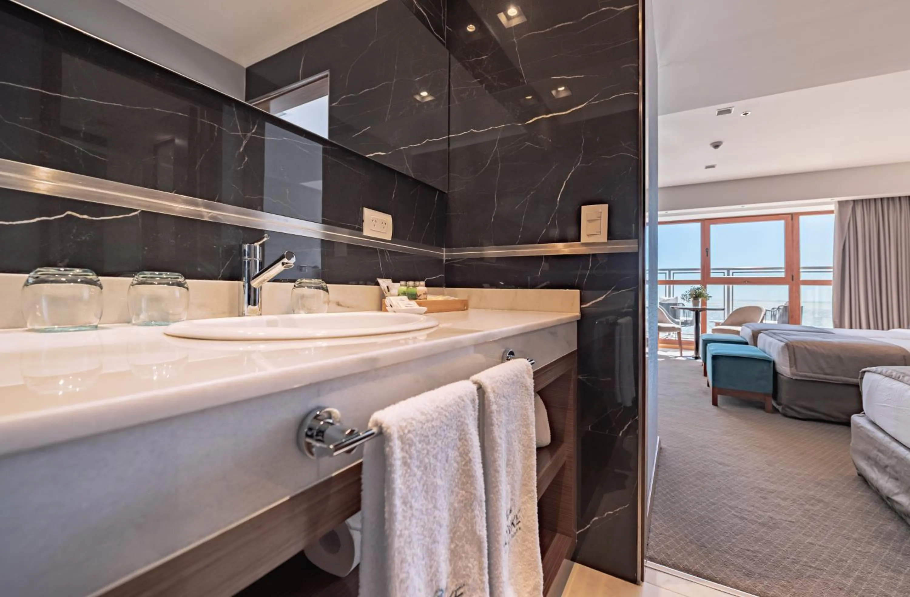 Bed in HOTEL KONKE MAR DEL PLATA