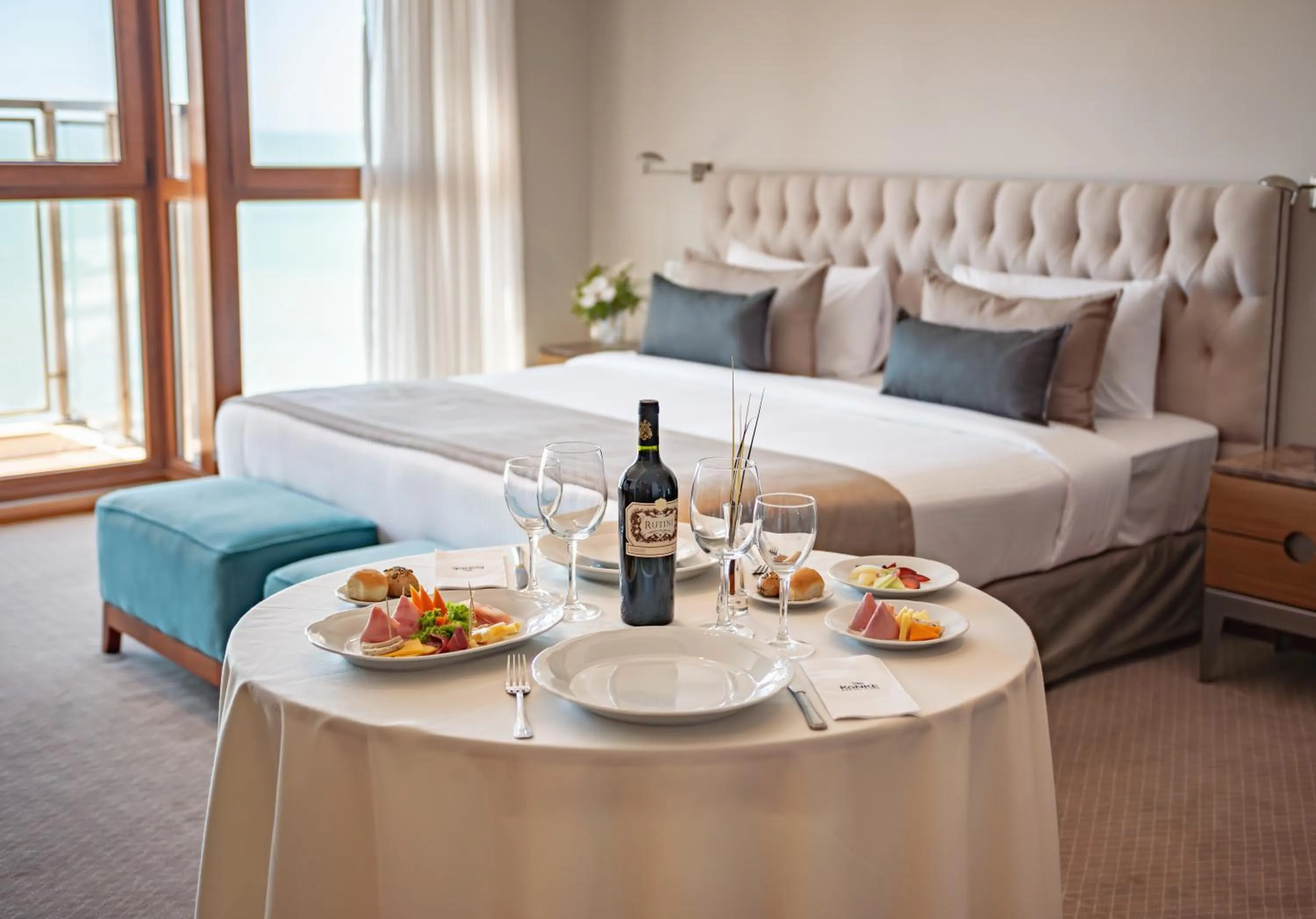 Bed in HOTEL KONKE MAR DEL PLATA