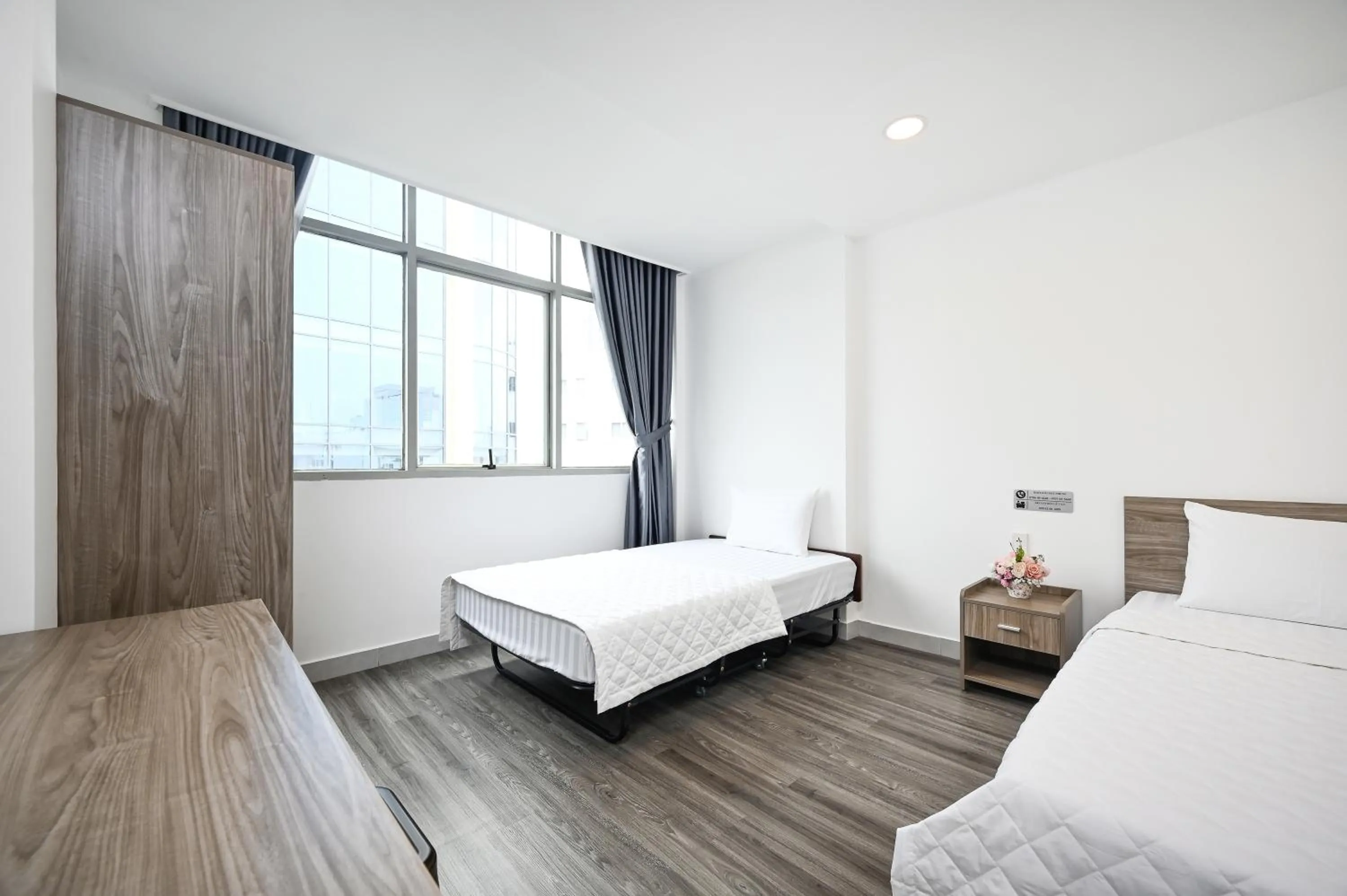 Bedroom, Bed in YoKo Airport Saigon Hotel