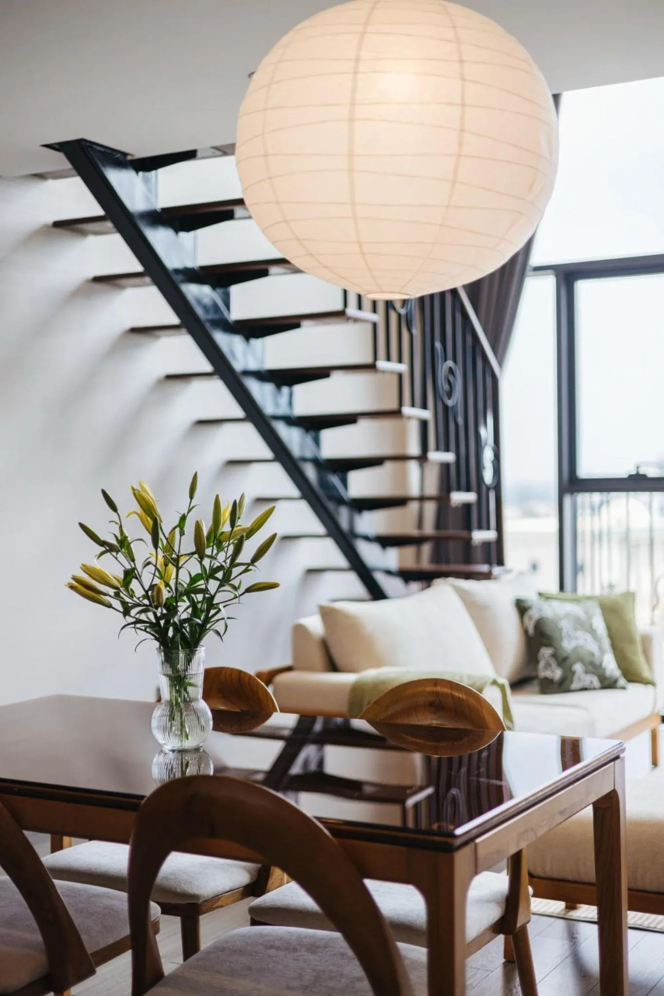Living room in PentStudio Duplex Apartment