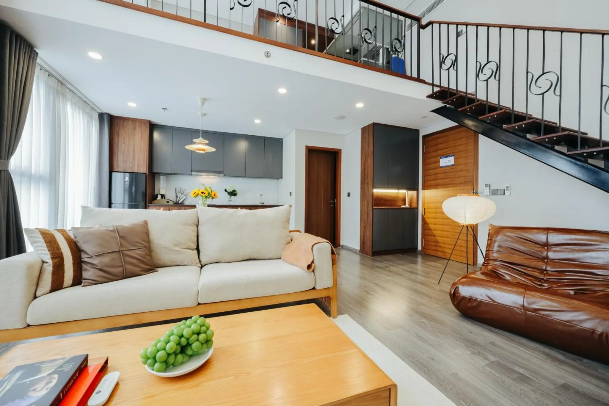 Living room in PentStudio Duplex Apartment