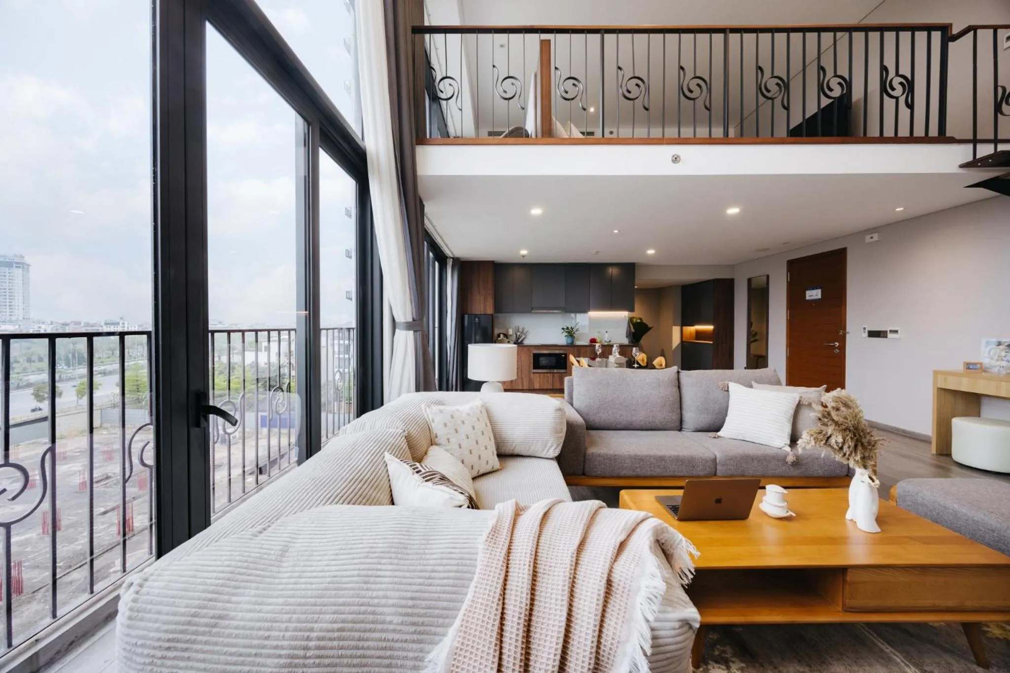 View (from property/room) in PentStudio Duplex Apartment