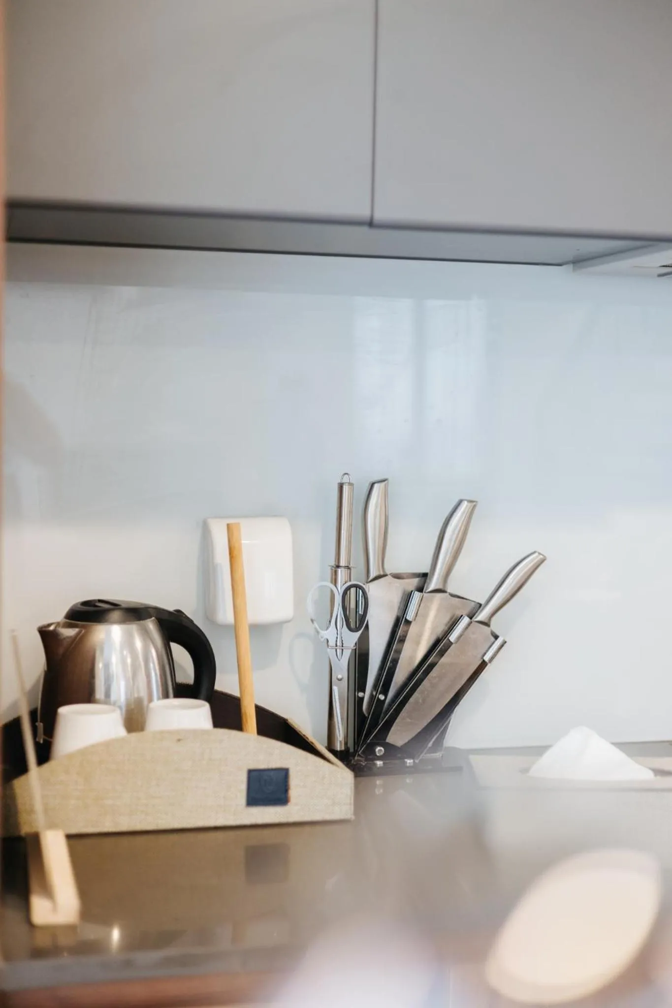 Kitchen or kitchenette in PentStudio Duplex Apartment