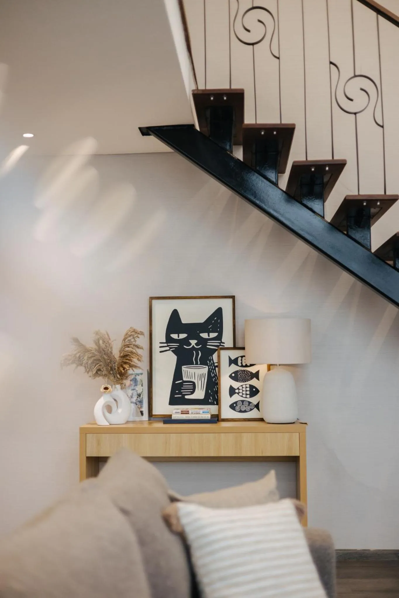 Decorative detail in PentStudio Duplex Apartment