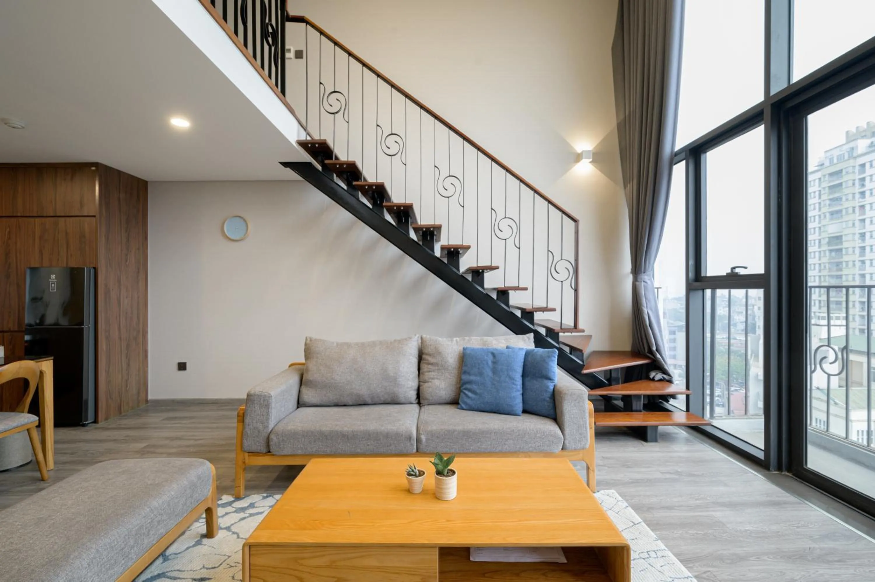 Living room in PentStudio Duplex Apartment