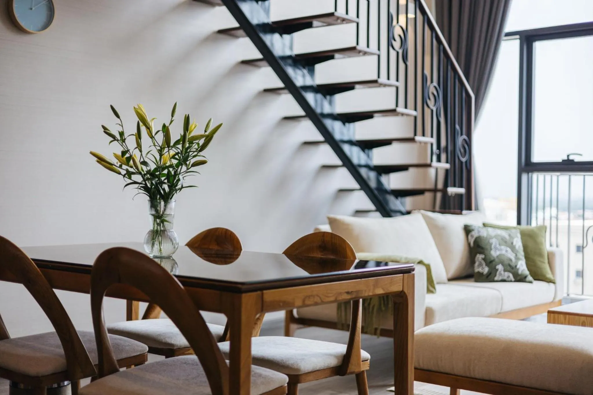 Living room in PentStudio Duplex Apartment