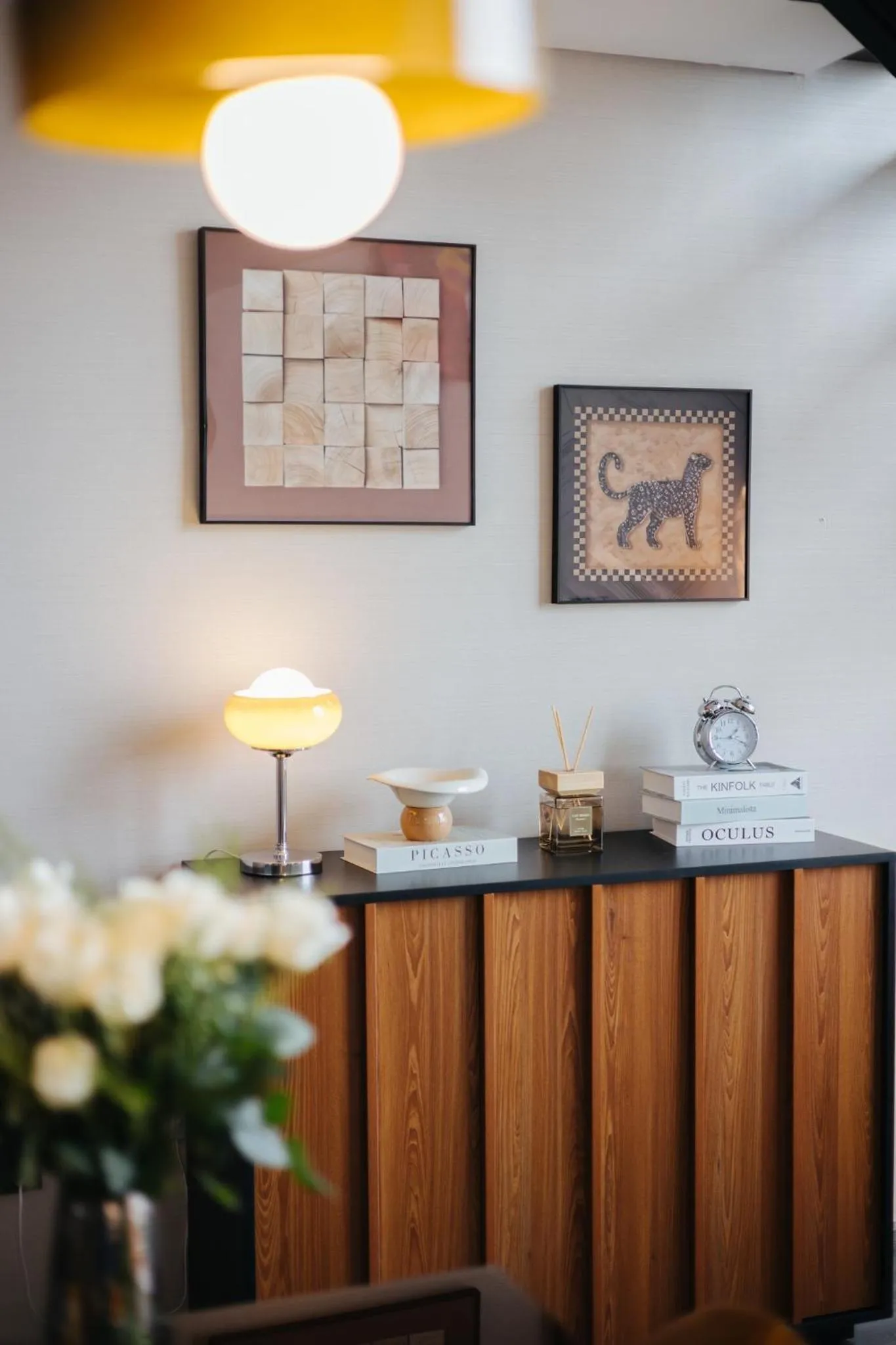 Decorative detail in PentStudio Duplex Apartment
