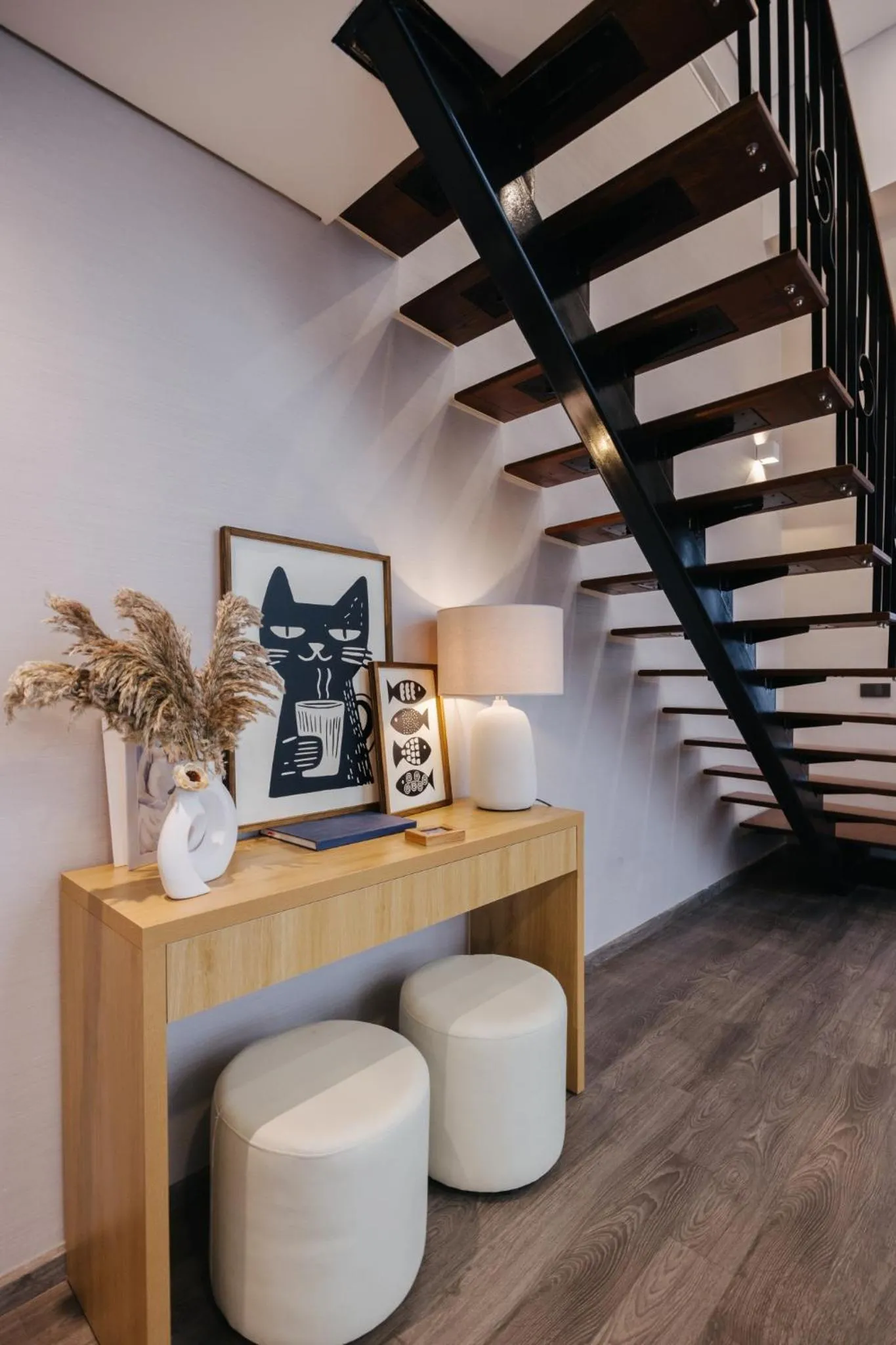 Decorative detail in PentStudio Duplex Apartment