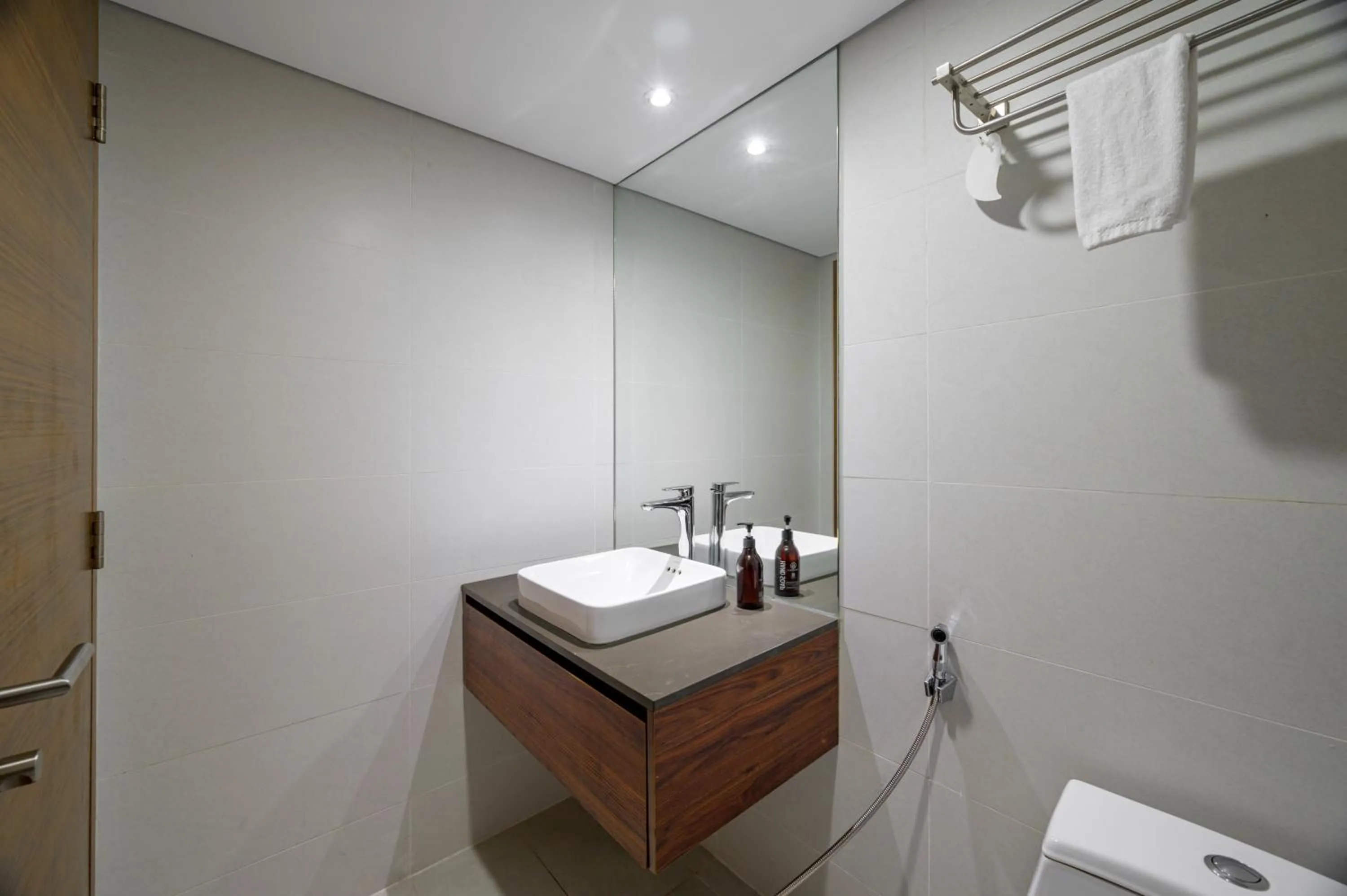 Toilet in PentStudio Duplex Apartment