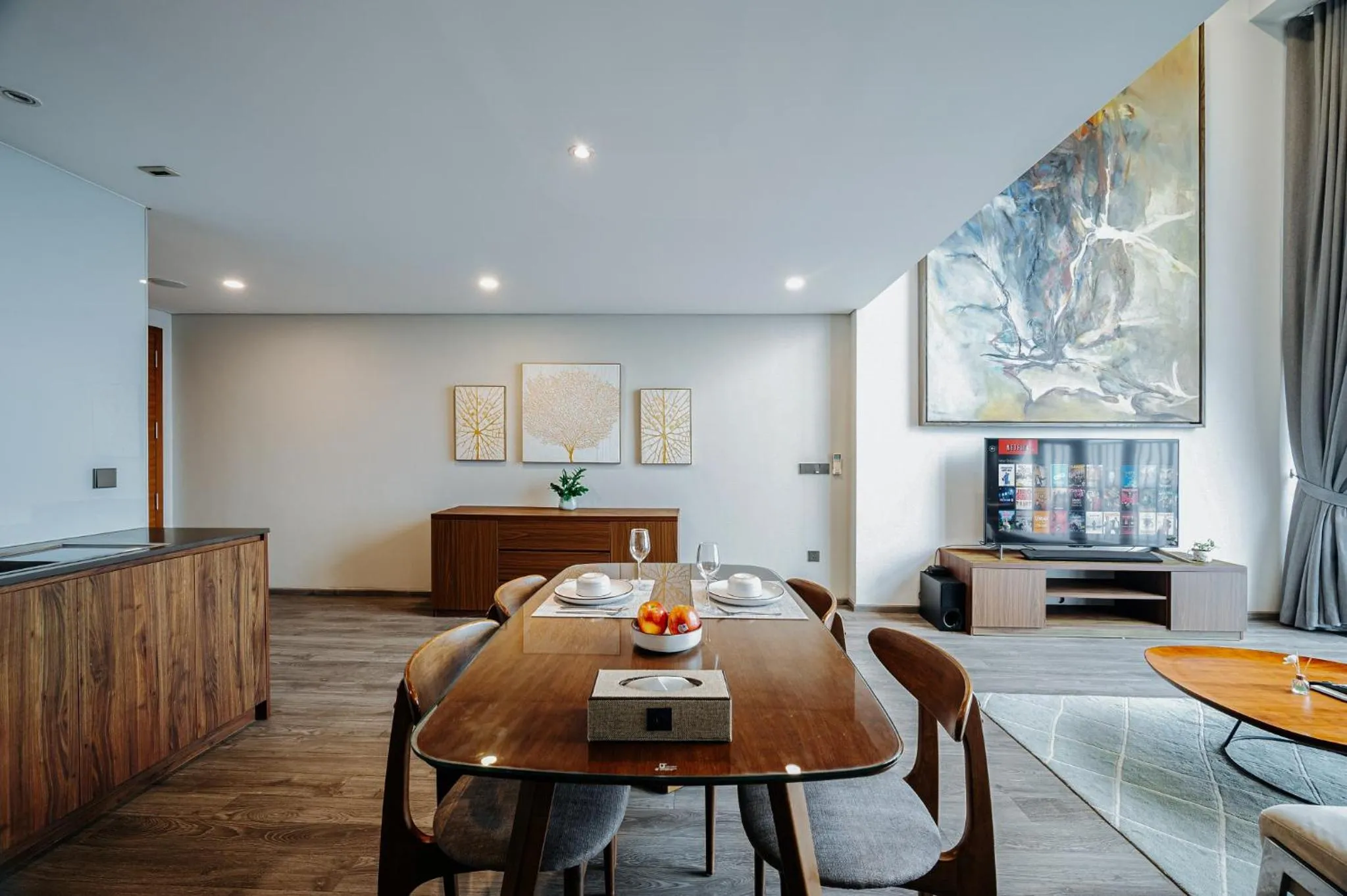 Seating area in PentStudio Duplex Apartment