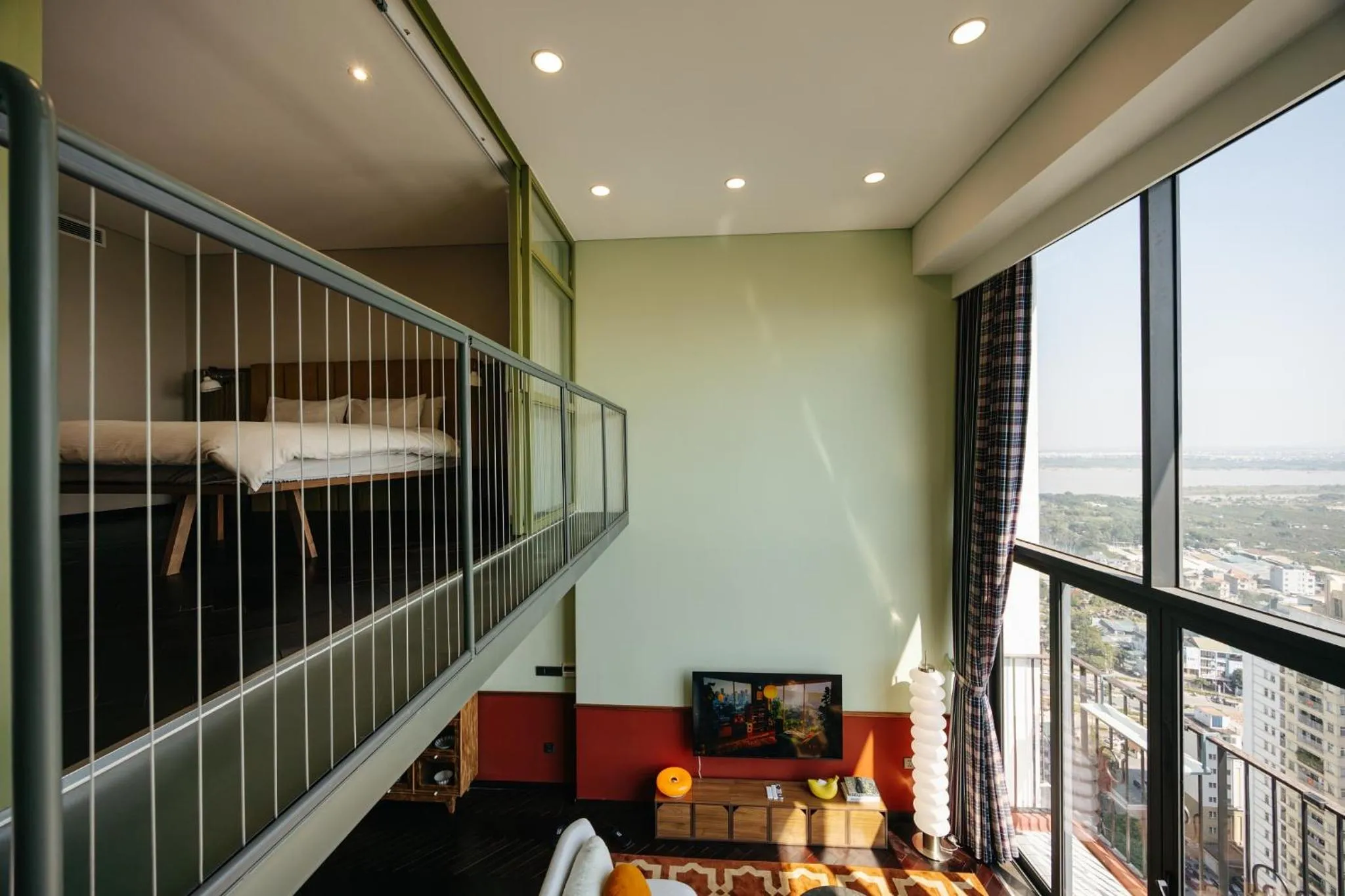 View (from property/room) in PentStudio Duplex Apartment