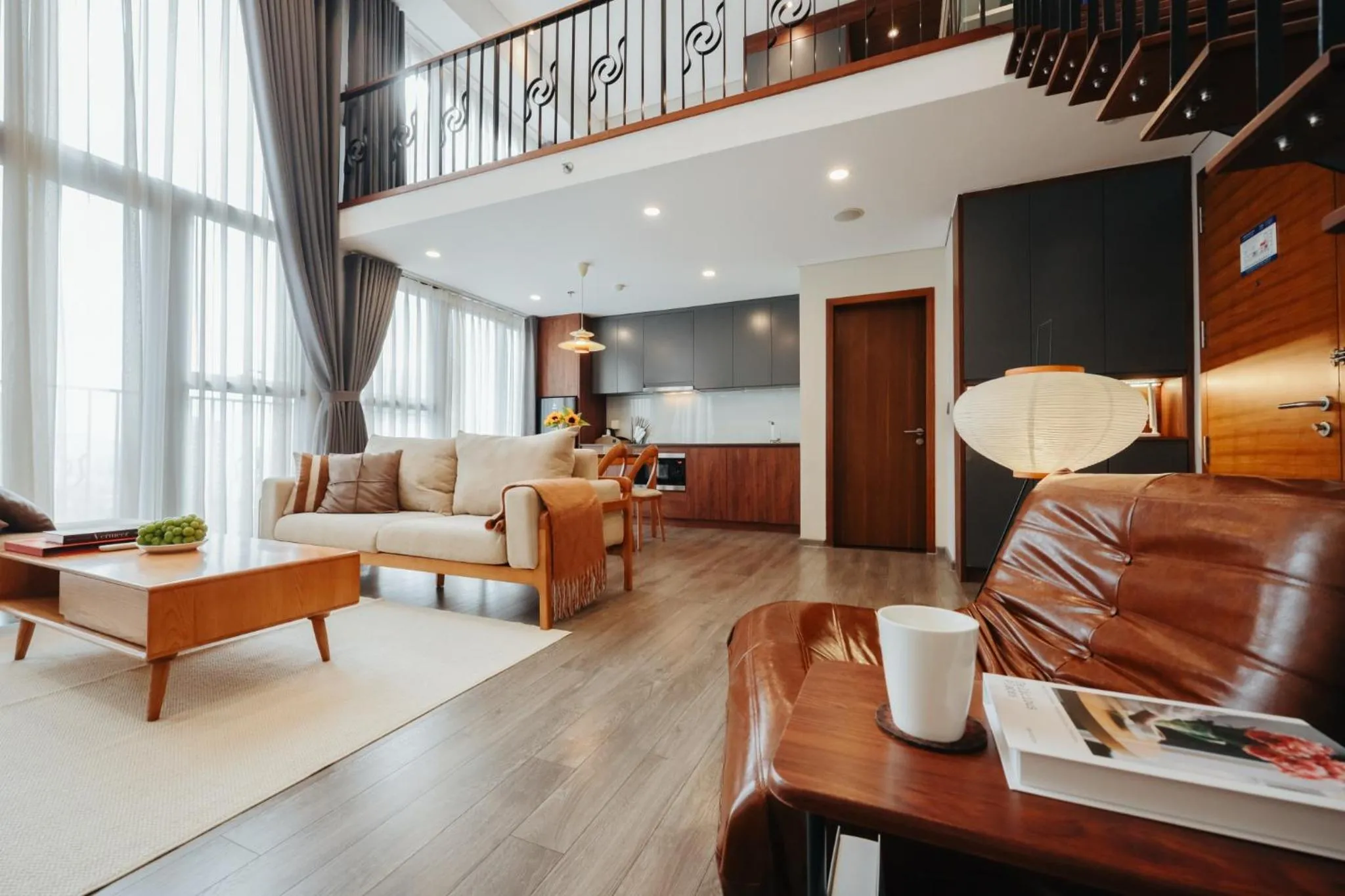 TV and multimedia in PentStudio Duplex Apartment