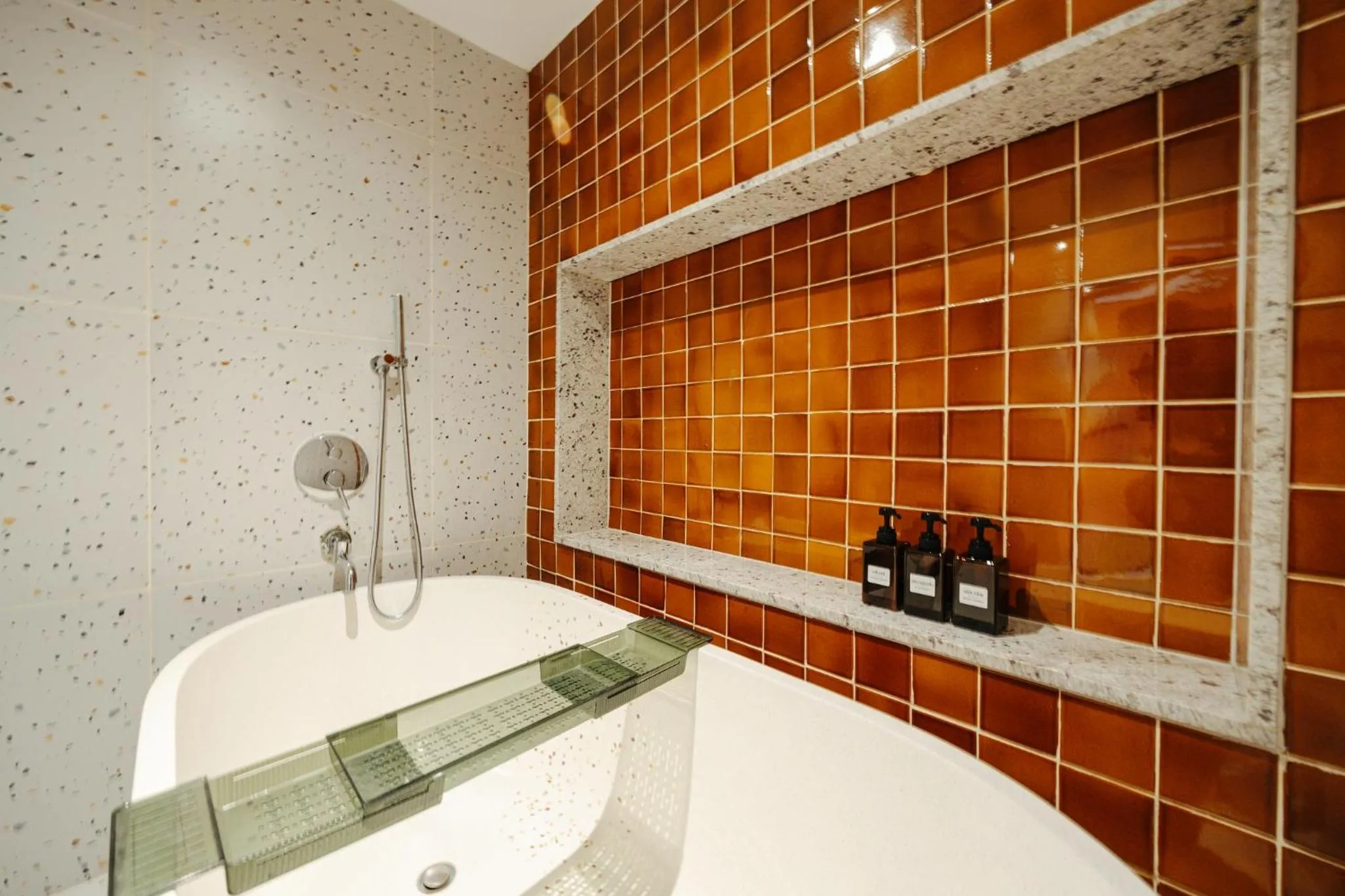Shower in PentStudio Duplex Apartment