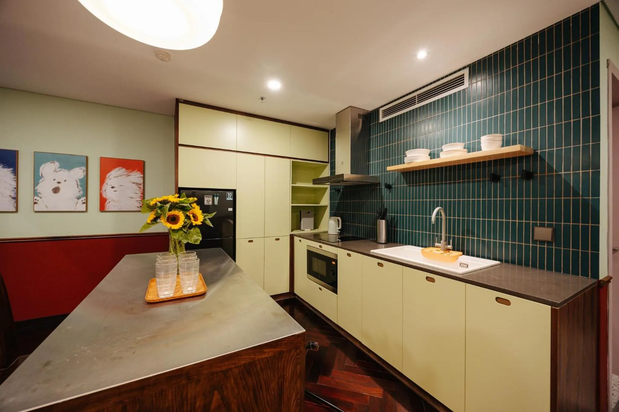 Kitchen or kitchenette in PentStudio Duplex Apartment