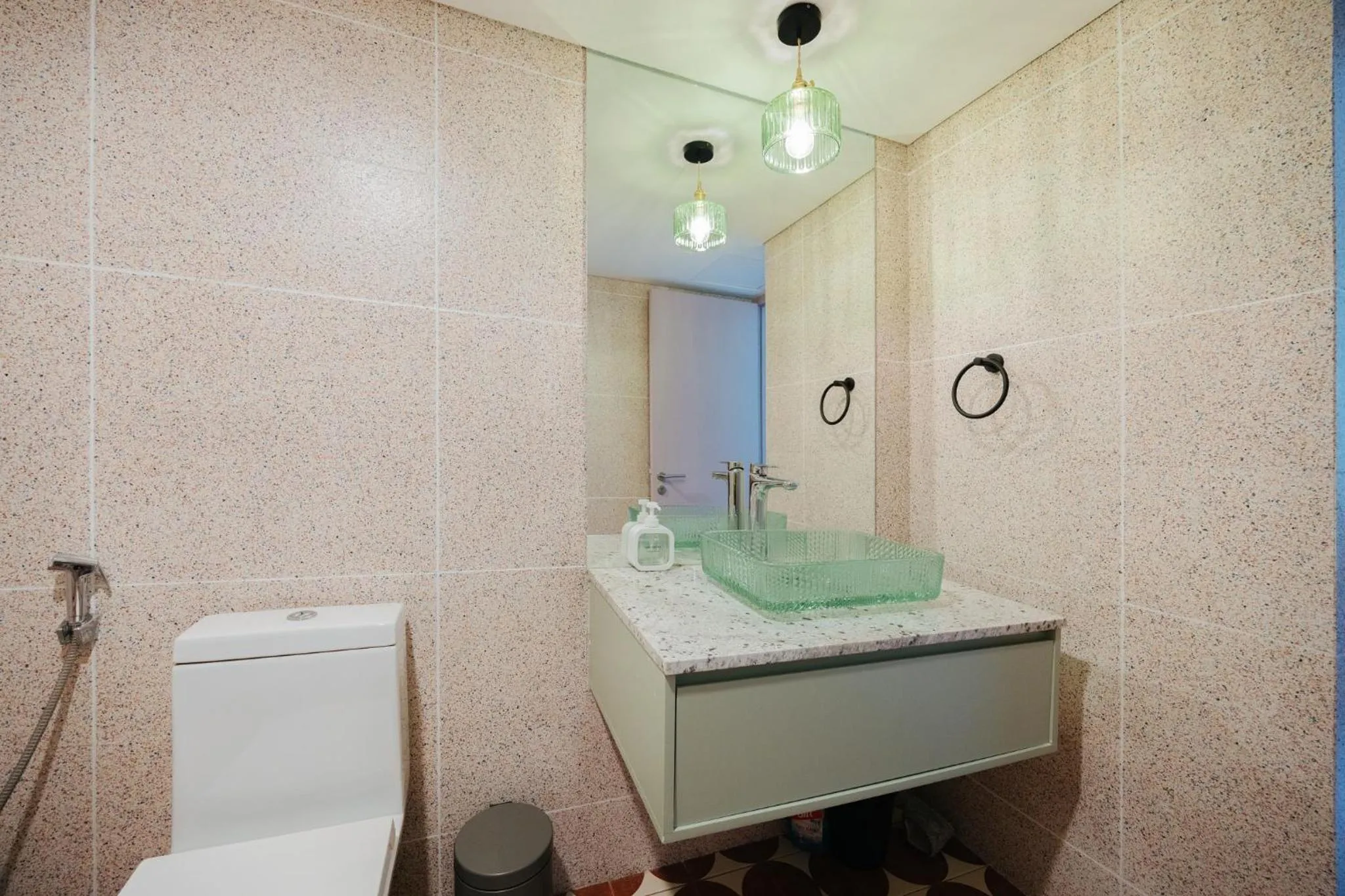 Shower in PentStudio Duplex Apartment