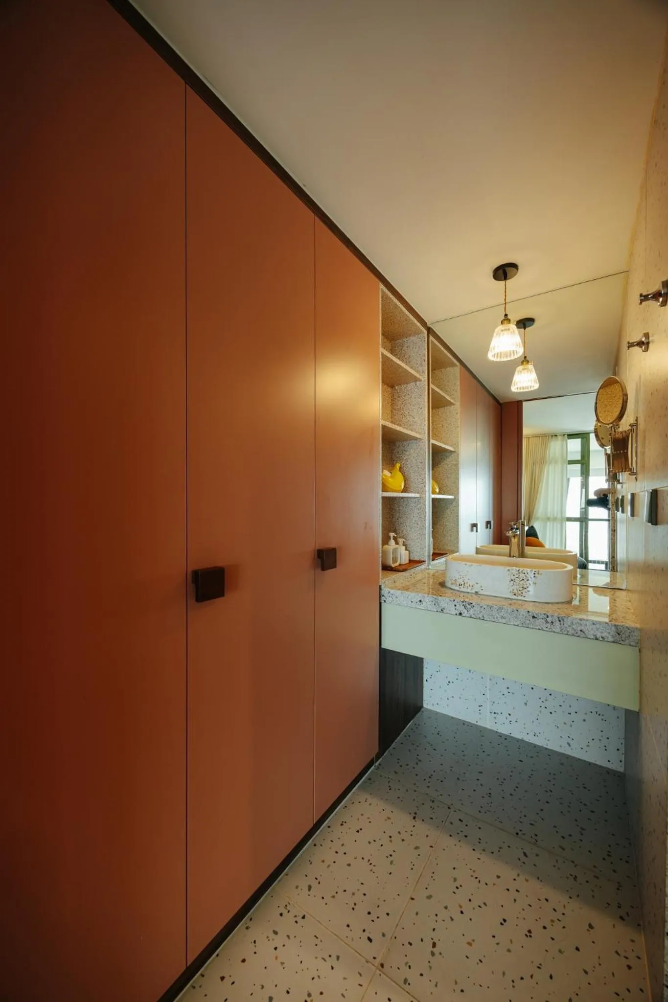 wardrobe in PentStudio Duplex Apartment