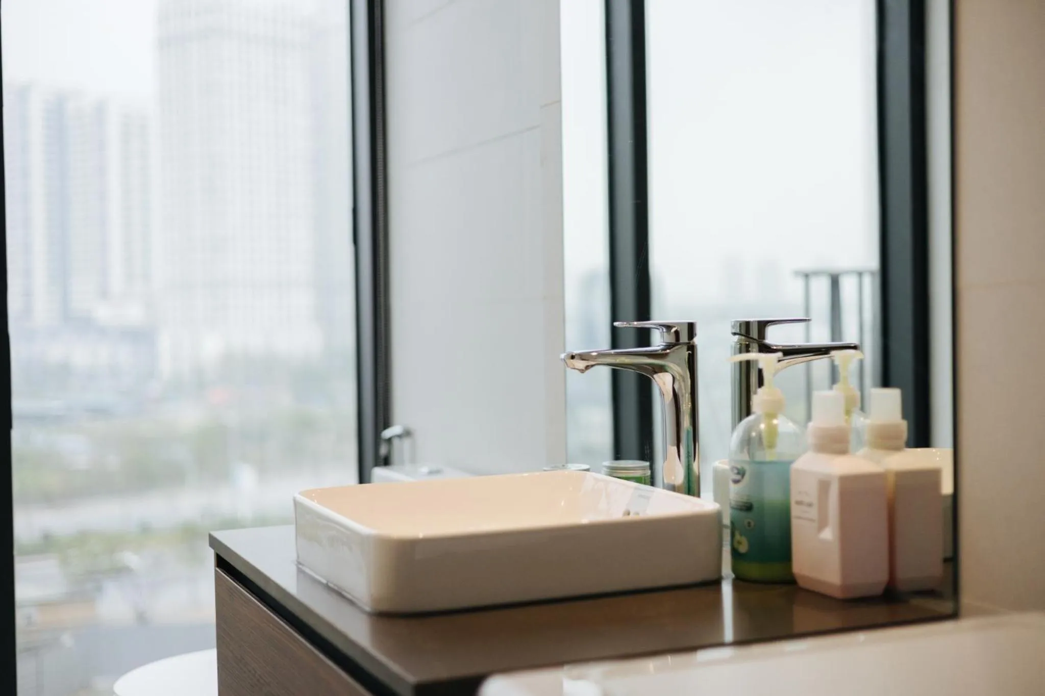 Shower in PentStudio Duplex Apartment